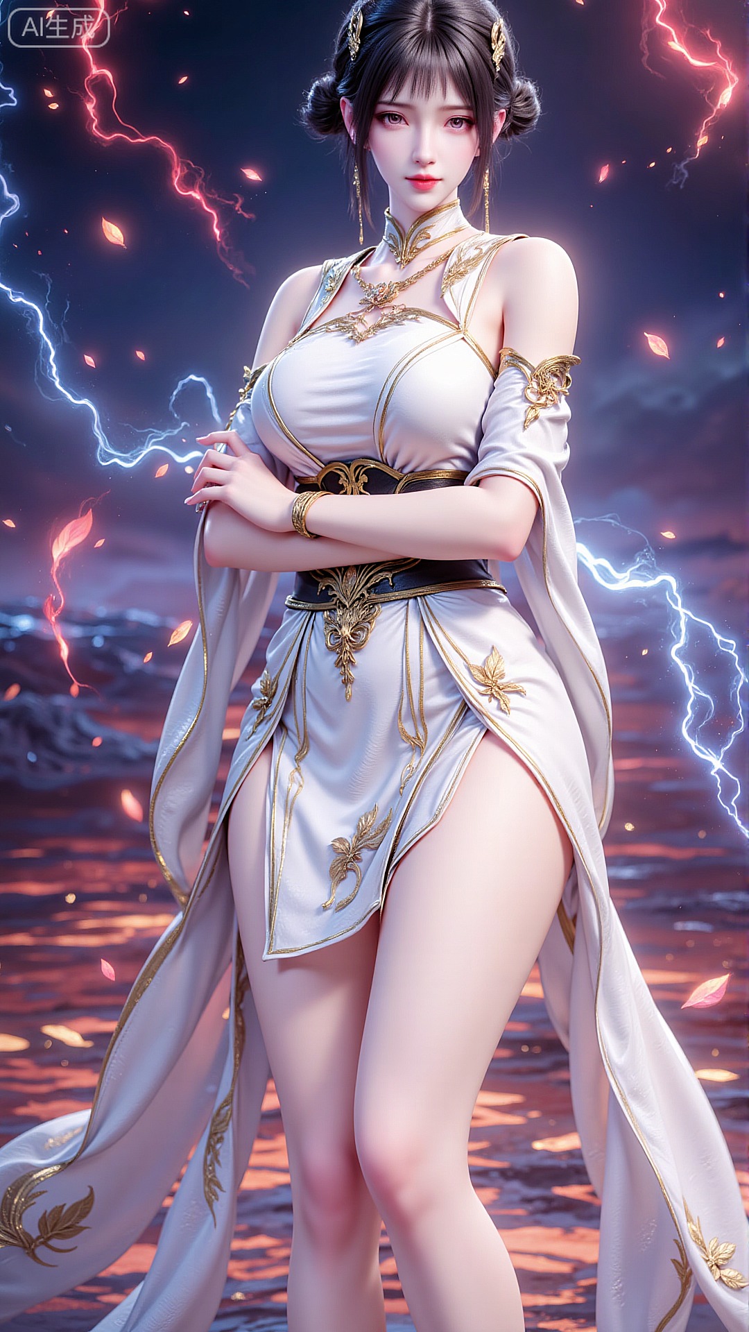 《斗破苍穹》丹晨高清图片 适配手机壁纸、屏保、锁屏 国漫丹晨角色形象图_05