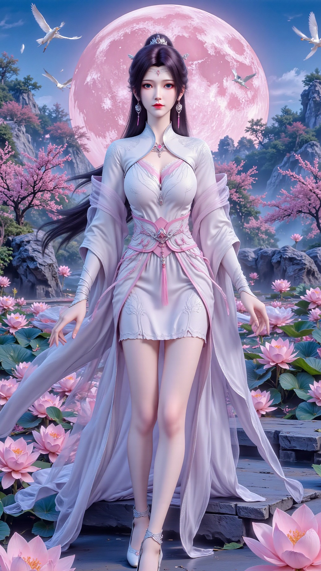 《斗破苍穹》云韵高清图片 适配手机壁纸、屏保、锁屏 国漫云韵角色形象图_75