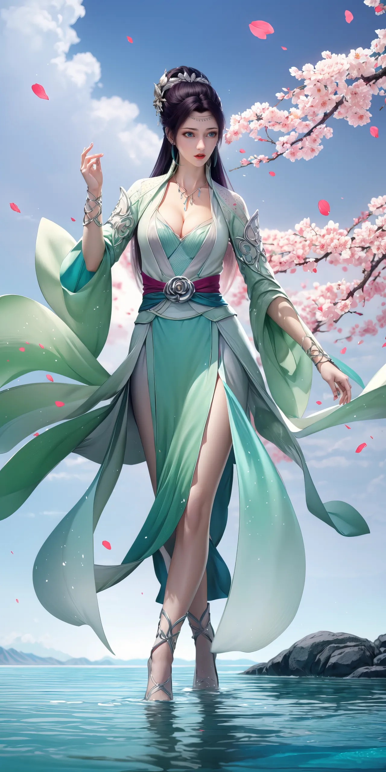 《斗破苍穹》云韵高清图片 适配手机壁纸、屏保、锁屏 国漫云韵角色形象图_50