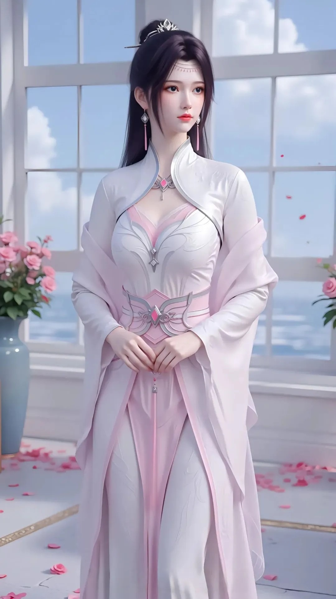 《斗破苍穹》云韵高清图片 适配手机壁纸、屏保、锁屏 国漫云韵角色形象图_42