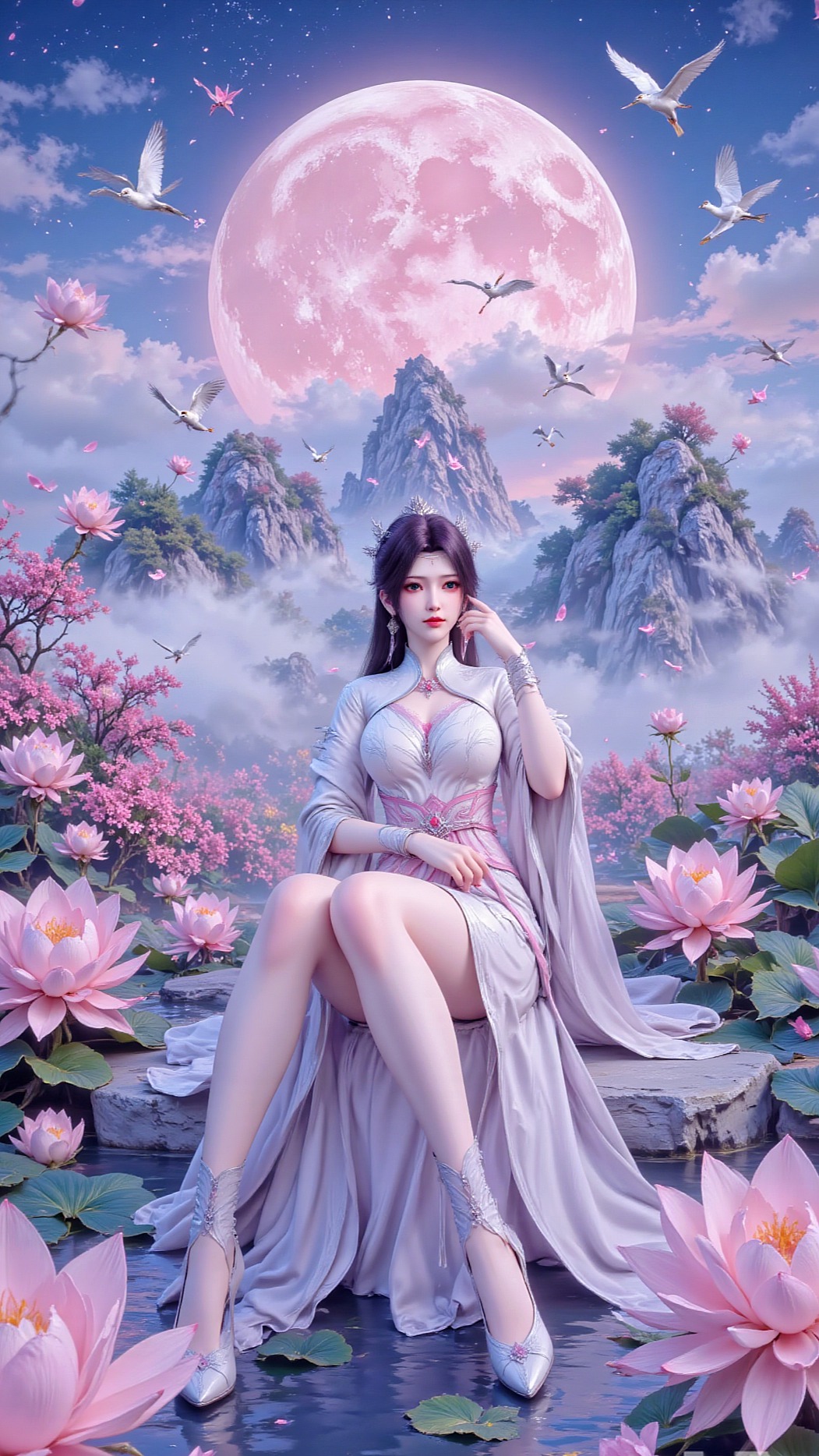 《斗破苍穹》云韵高清图片 适配手机壁纸、屏保、锁屏 国漫云韵角色形象图_40