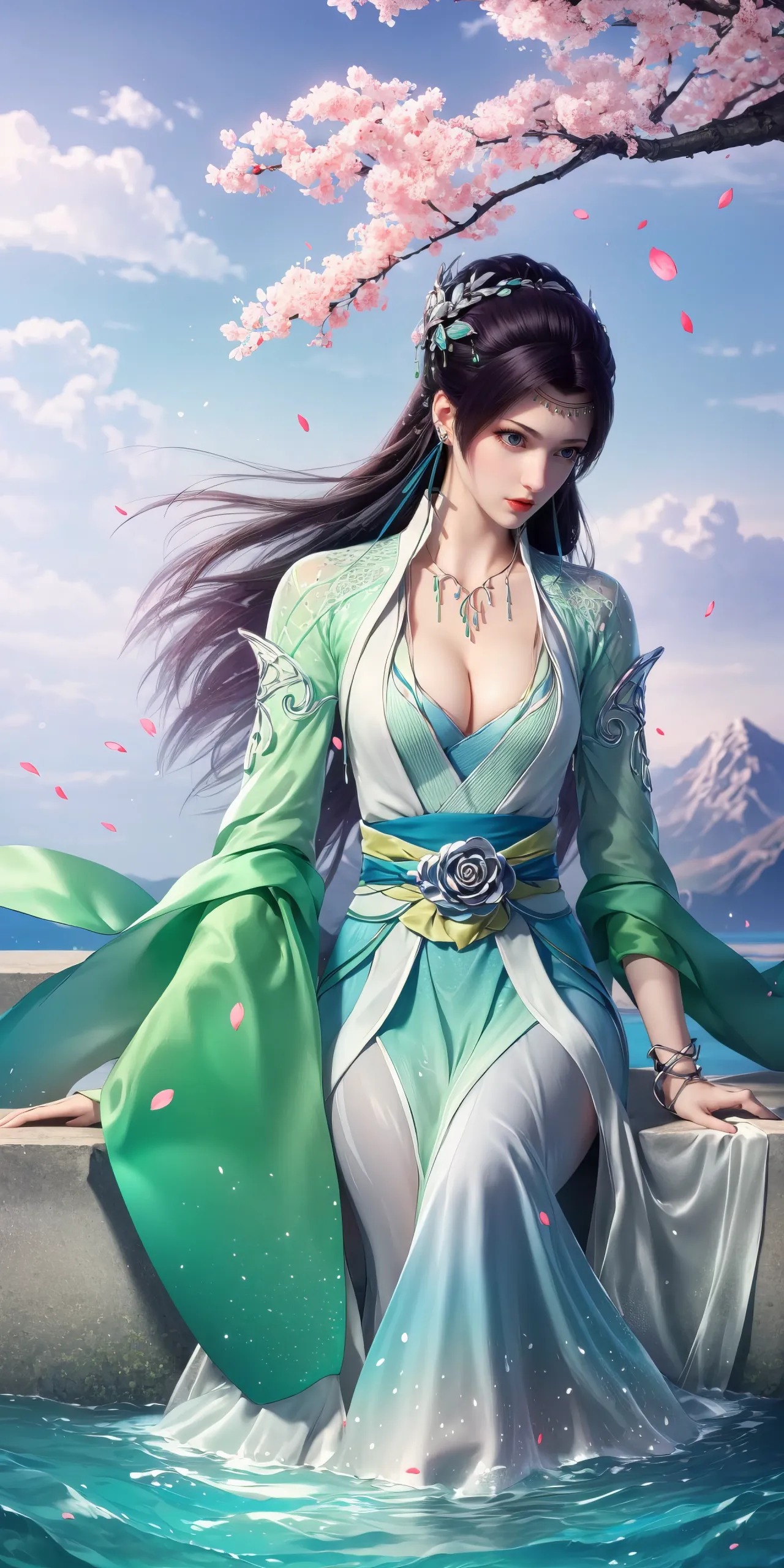 《斗破苍穹》云韵高清图片 适配手机壁纸、屏保、锁屏 国漫云韵角色形象图_39