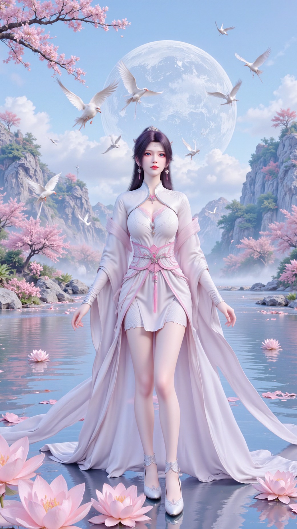 《斗破苍穹》云韵高清图片 适配手机壁纸、屏保、锁屏 国漫云韵角色形象图_26