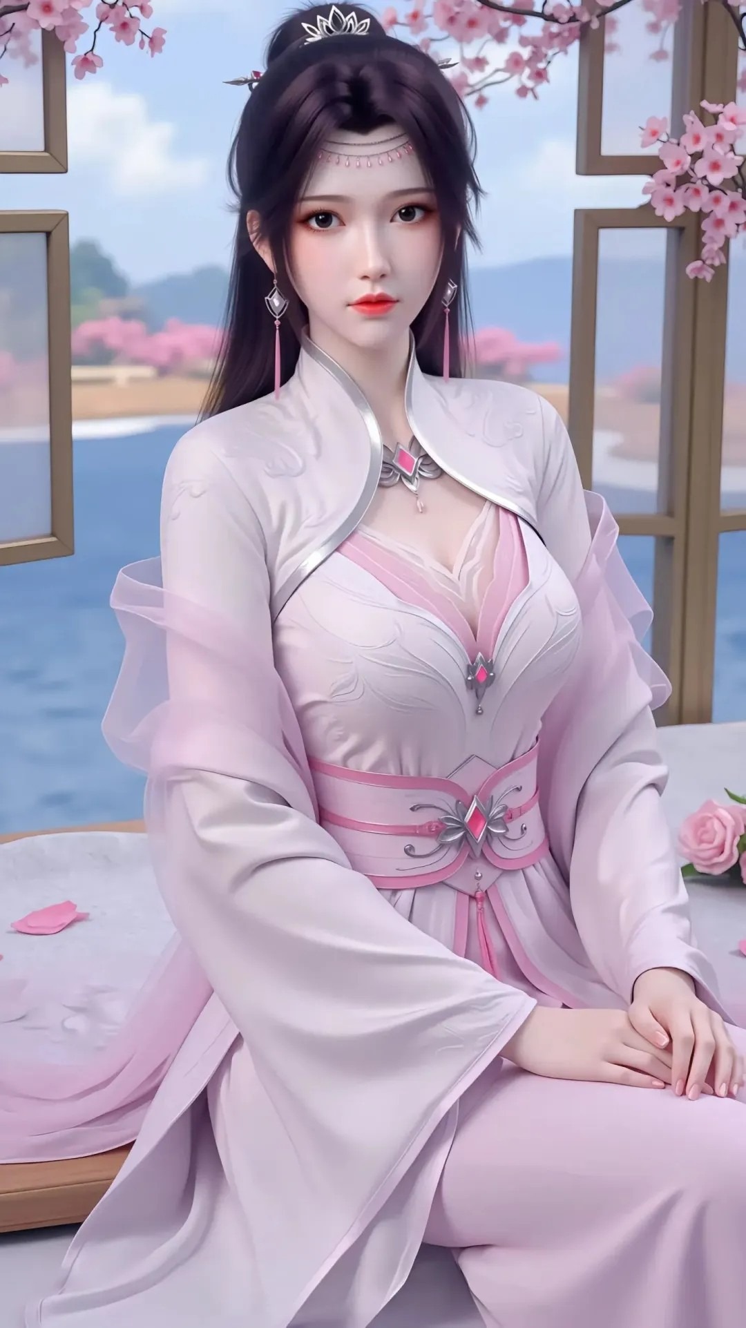 《斗破苍穹》云韵高清图片 适配手机壁纸、屏保、锁屏 国漫云韵角色形象图_19