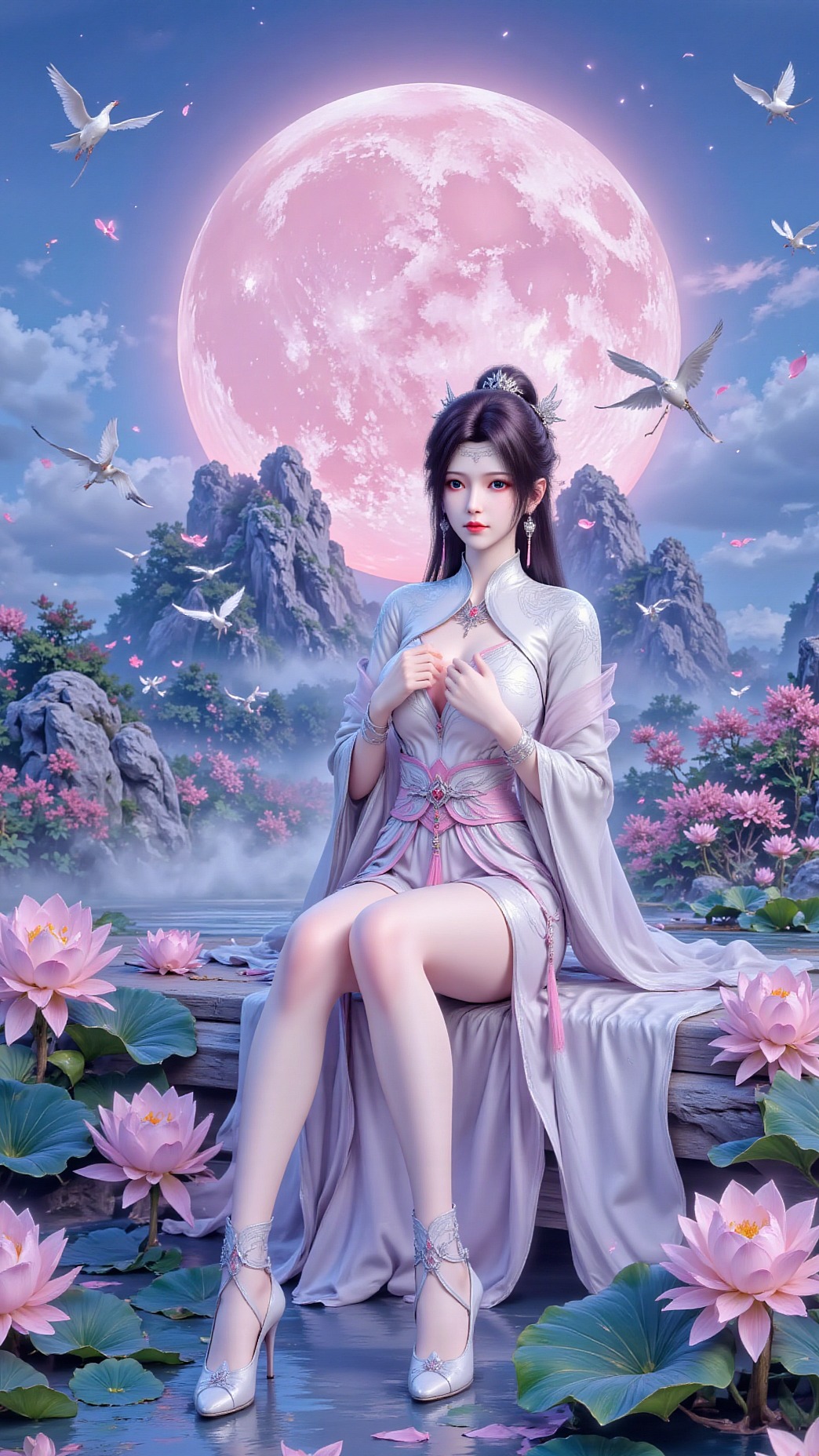 《斗破苍穹》云韵高清图片 适配手机壁纸、屏保、锁屏 国漫云韵角色形象图_09