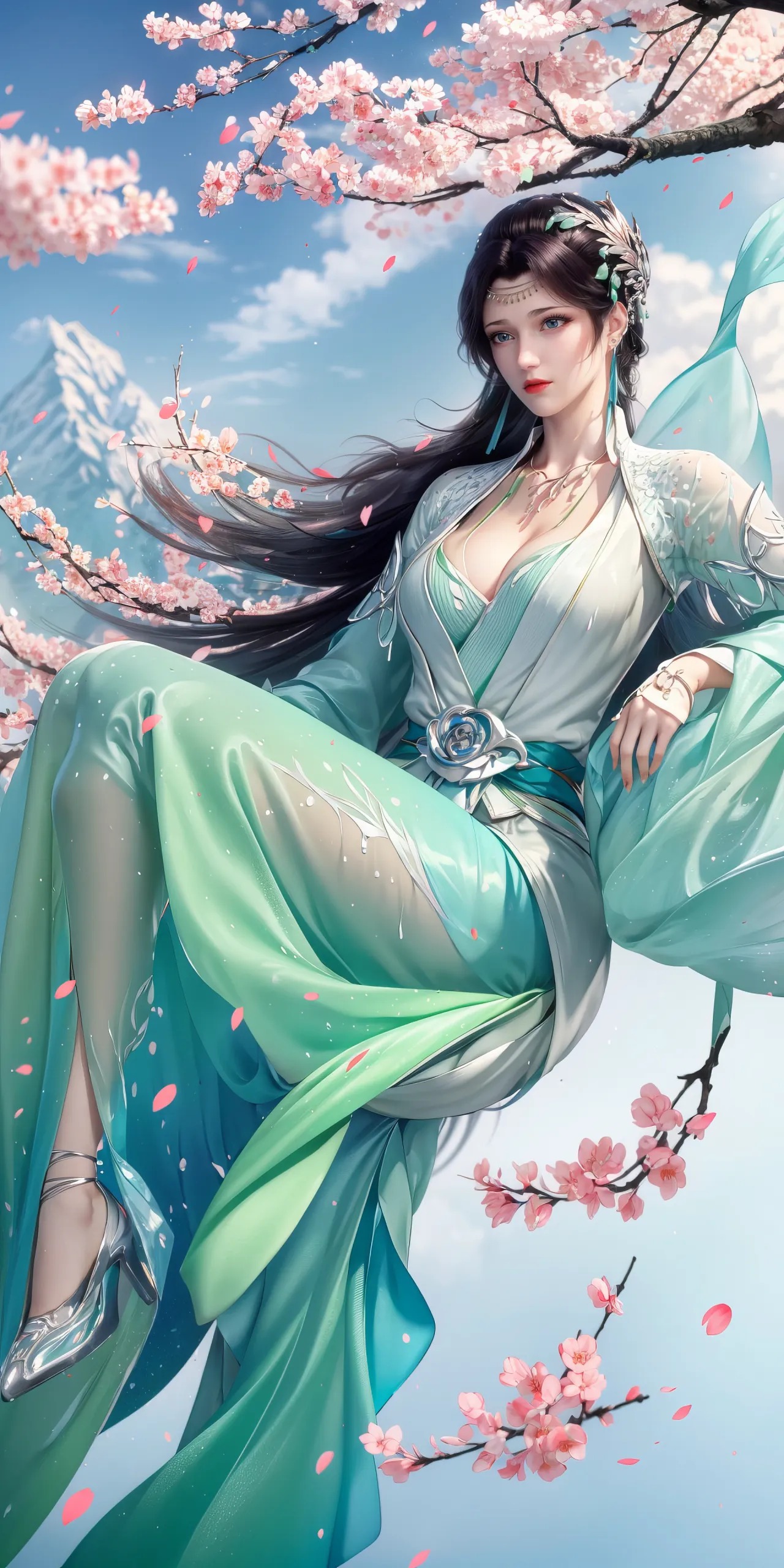 《斗破苍穹》云韵高清图片 适配手机壁纸、屏保、锁屏 国漫云韵角色形象图_08