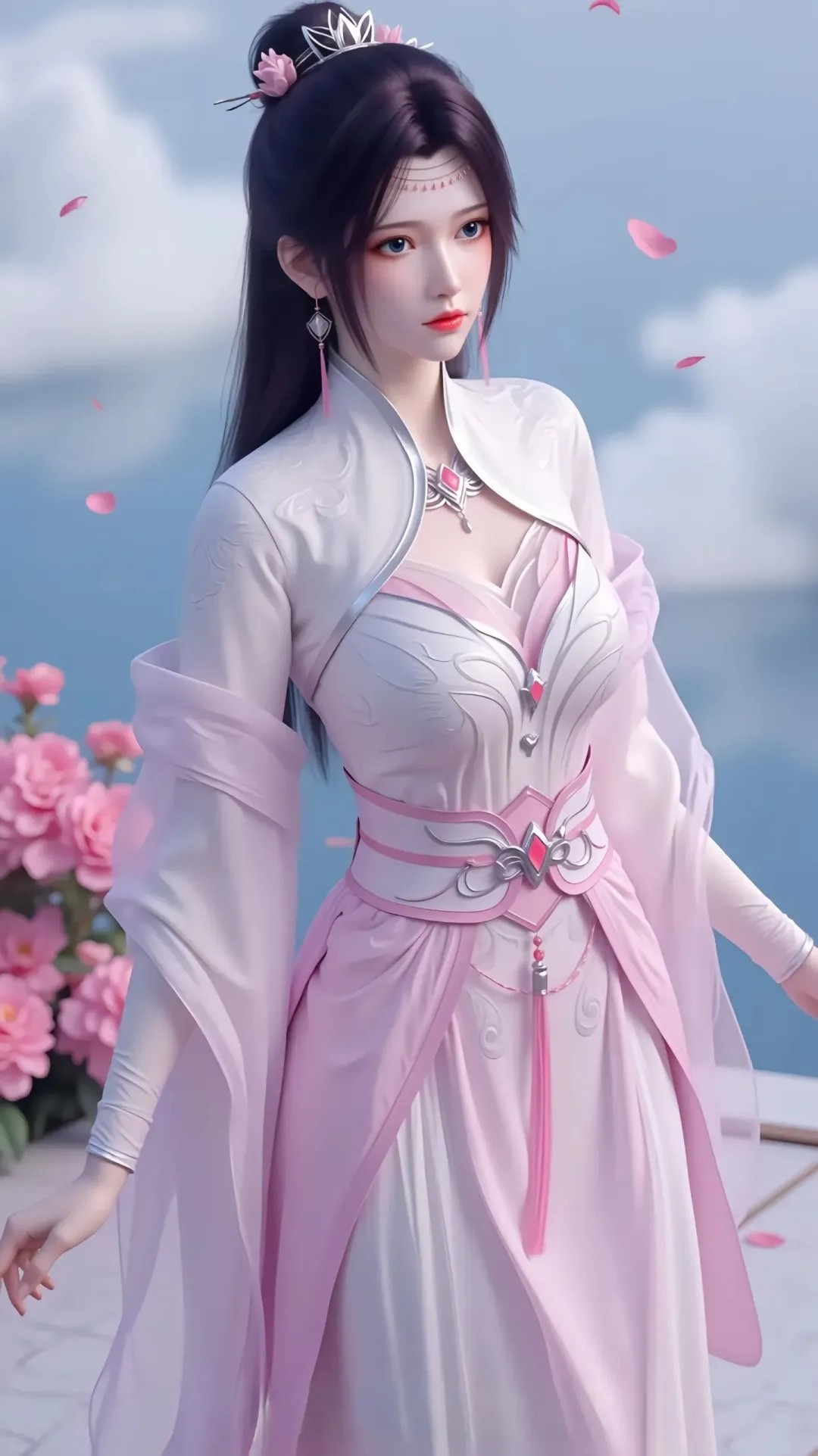 《斗破苍穹》云韵高清图片 适配手机壁纸、屏保、锁屏 国漫云韵角色形象图_04