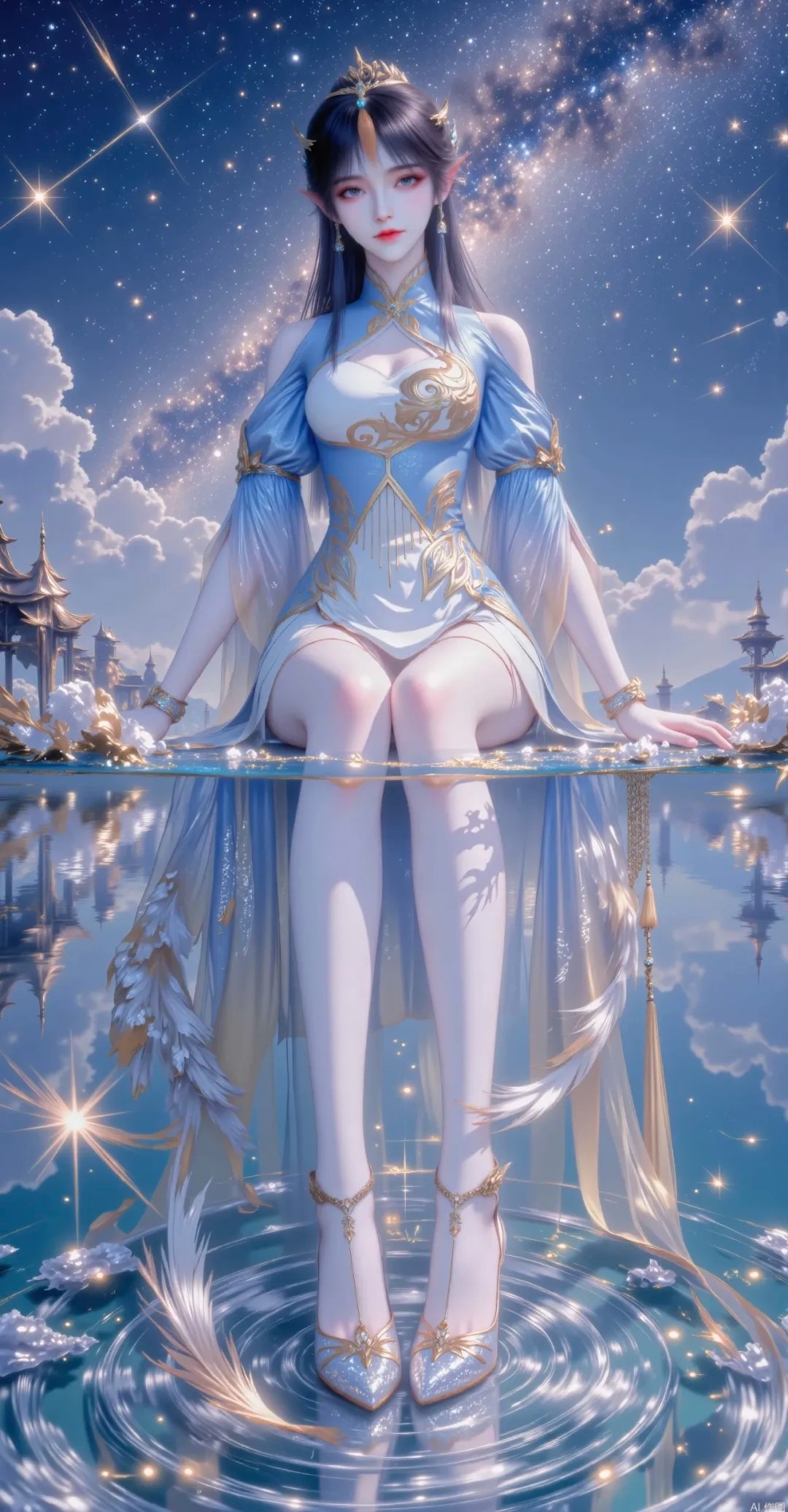 《斗破苍穹》凤清儿高清图片 适配手机壁纸、屏保、锁屏 国漫凤清儿角色形象图_10