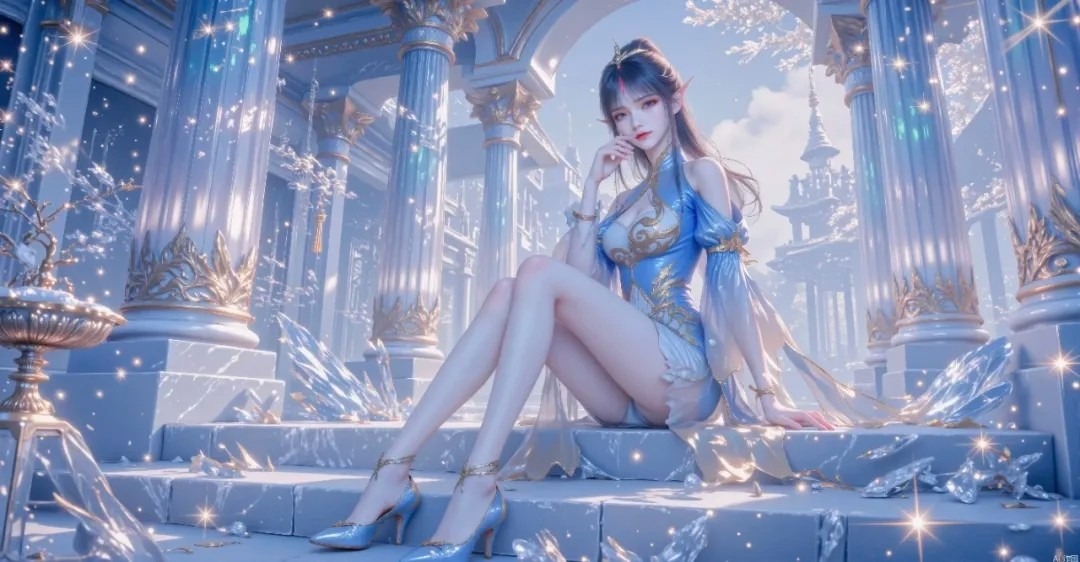 《斗破苍穹》凤清儿高清图片 适配手机壁纸、屏保、锁屏 国漫凤清儿角色形象图_09