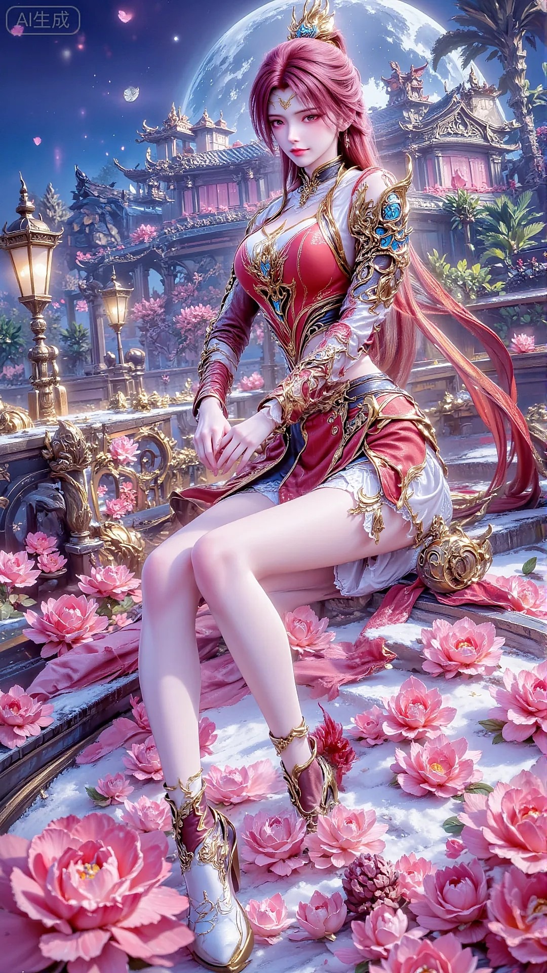 《斗破苍穹》唐火儿高清图片 适配手机壁纸、屏保、锁屏 国漫唐火儿角色形象图_06