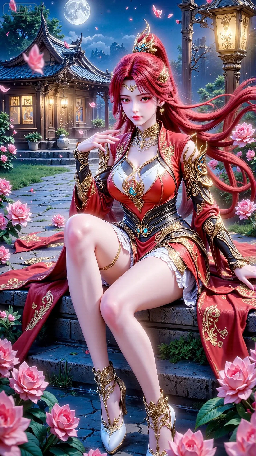 《斗破苍穹》唐火儿高清图片 适配手机壁纸、屏保、锁屏 国漫唐火儿角色形象图_03