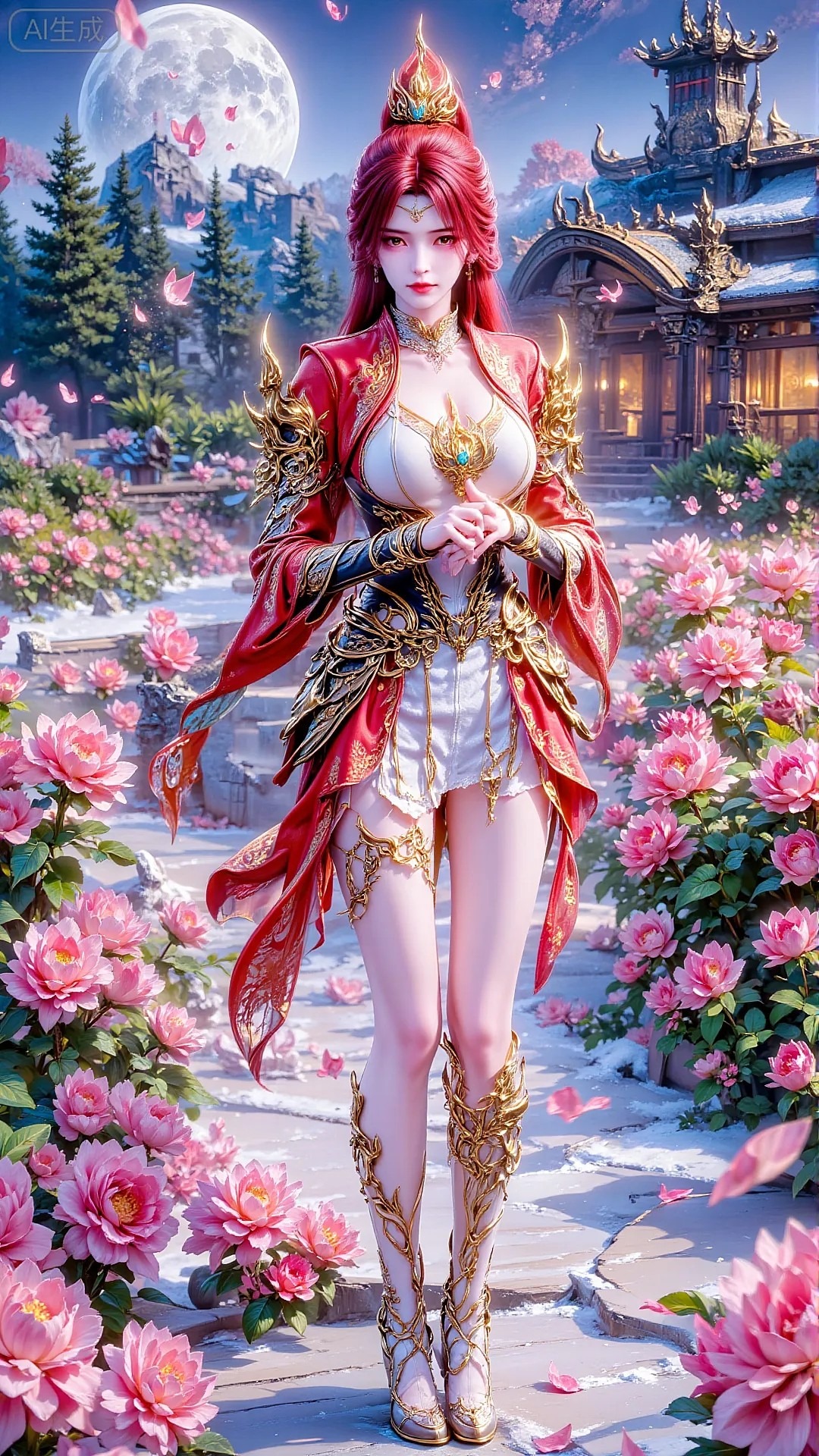 《斗破苍穹》唐火儿高清图片 适配手机壁纸、屏保、锁屏 国漫唐火儿角色形象图_02