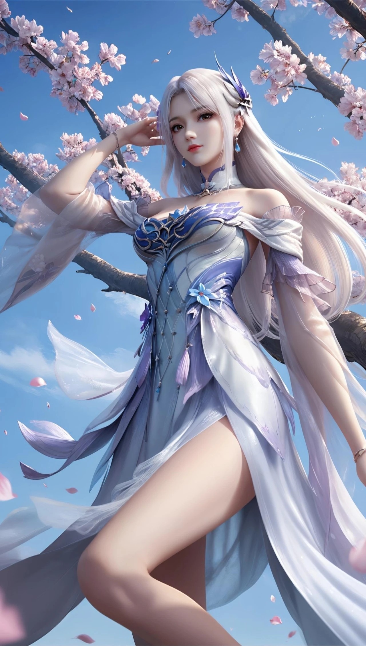 《斗破苍穹》小医仙高清图片 适配手机壁纸、屏保、锁屏 国漫小医仙角色形象图_115