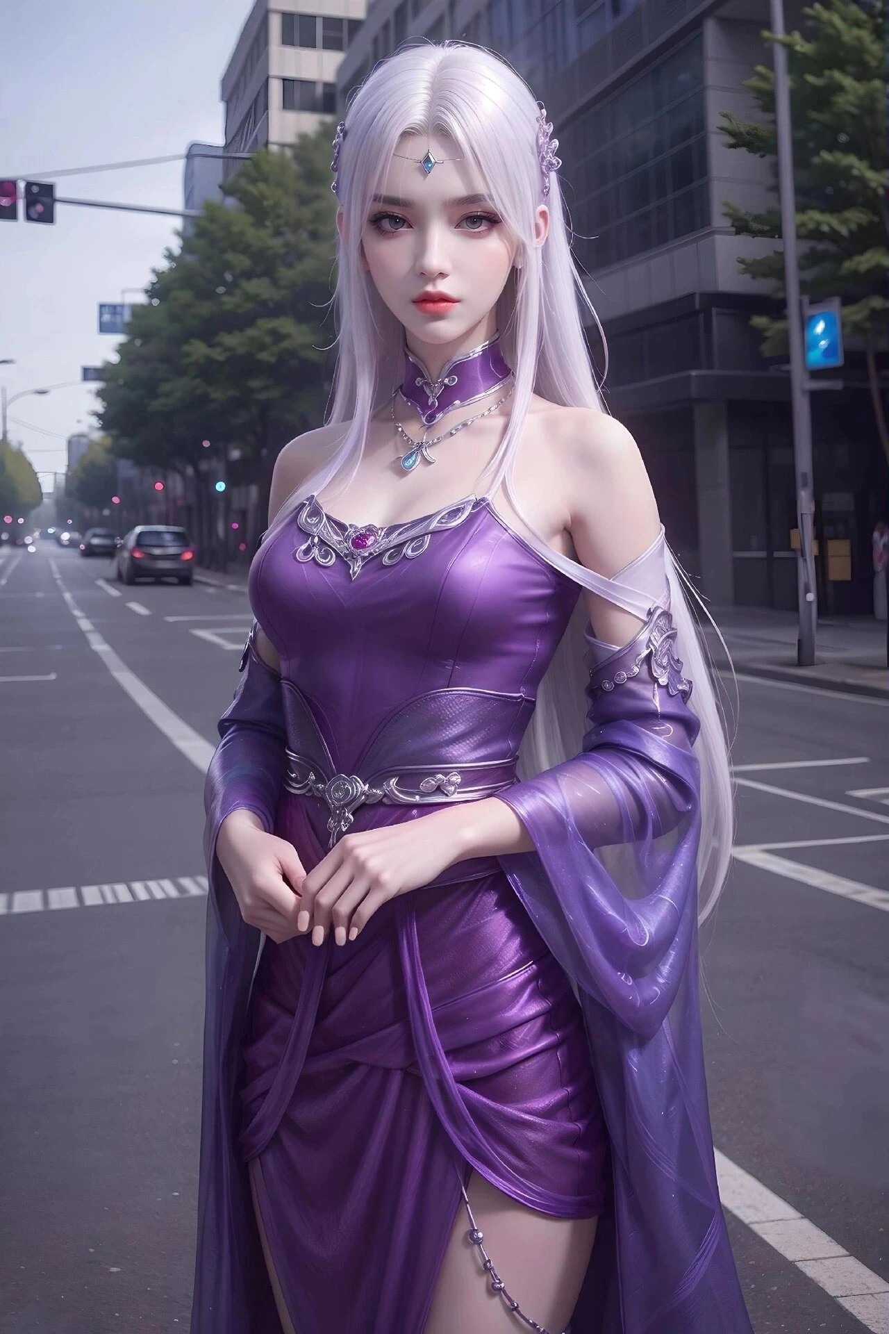 《斗破苍穹》小医仙高清图片 适配手机壁纸、屏保、锁屏 国漫小医仙角色形象图_103