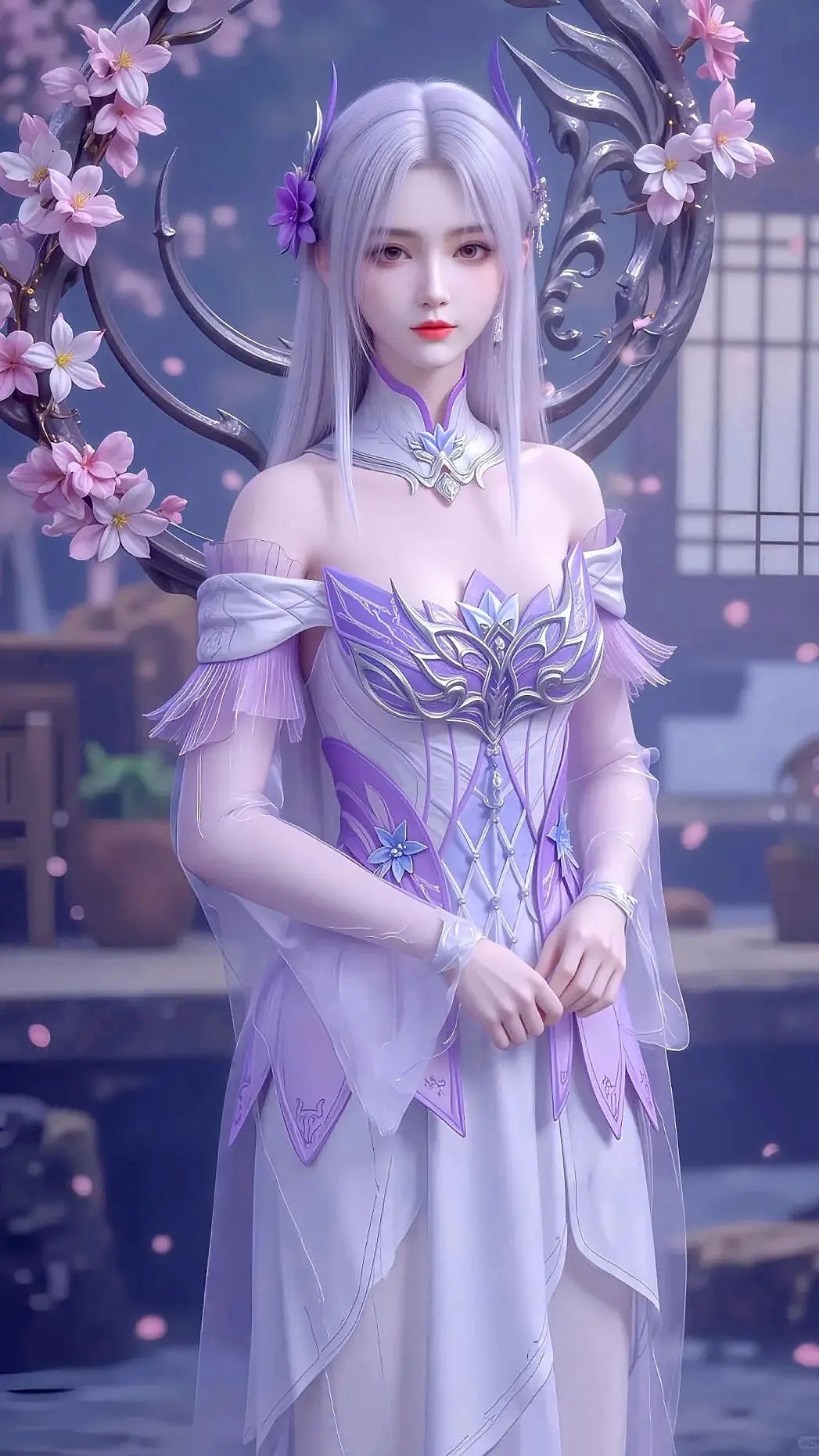 《斗破苍穹》小医仙高清图片 适配手机壁纸、屏保、锁屏 国漫小医仙角色形象图_93