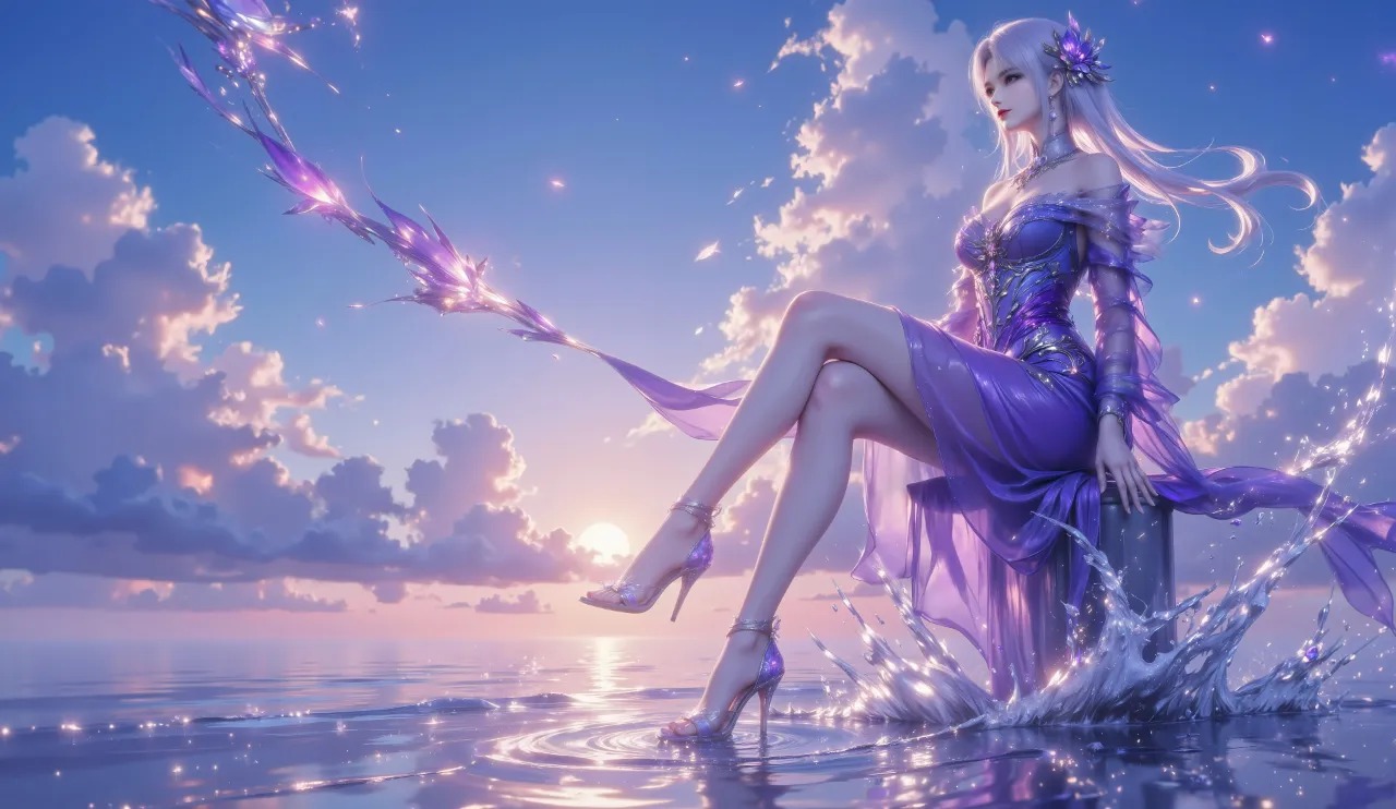 《斗破苍穹》小医仙高清图片 适配手机壁纸、屏保、锁屏 国漫小医仙角色形象图_79