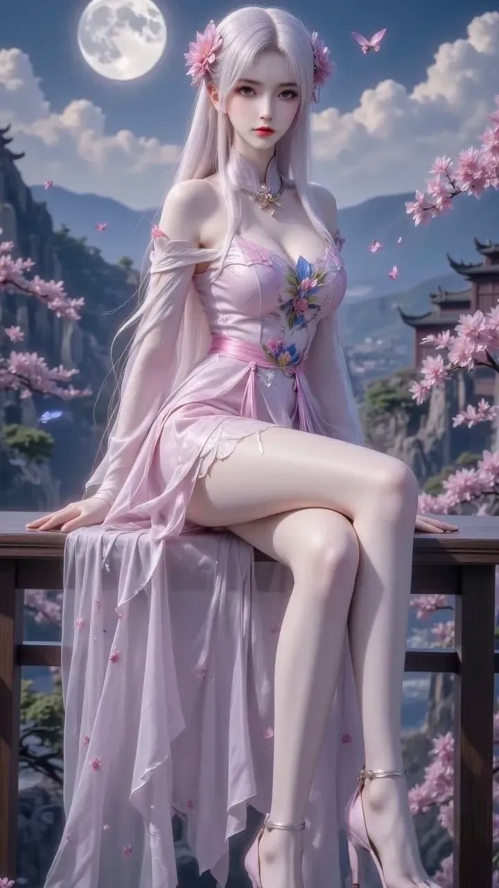 《斗破苍穹》小医仙高清图片 适配手机壁纸、屏保、锁屏 国漫小医仙角色形象图_76