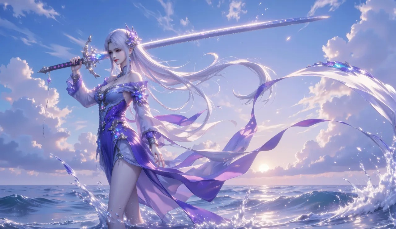 《斗破苍穹》小医仙高清图片 适配手机壁纸、屏保、锁屏 国漫小医仙角色形象图_73