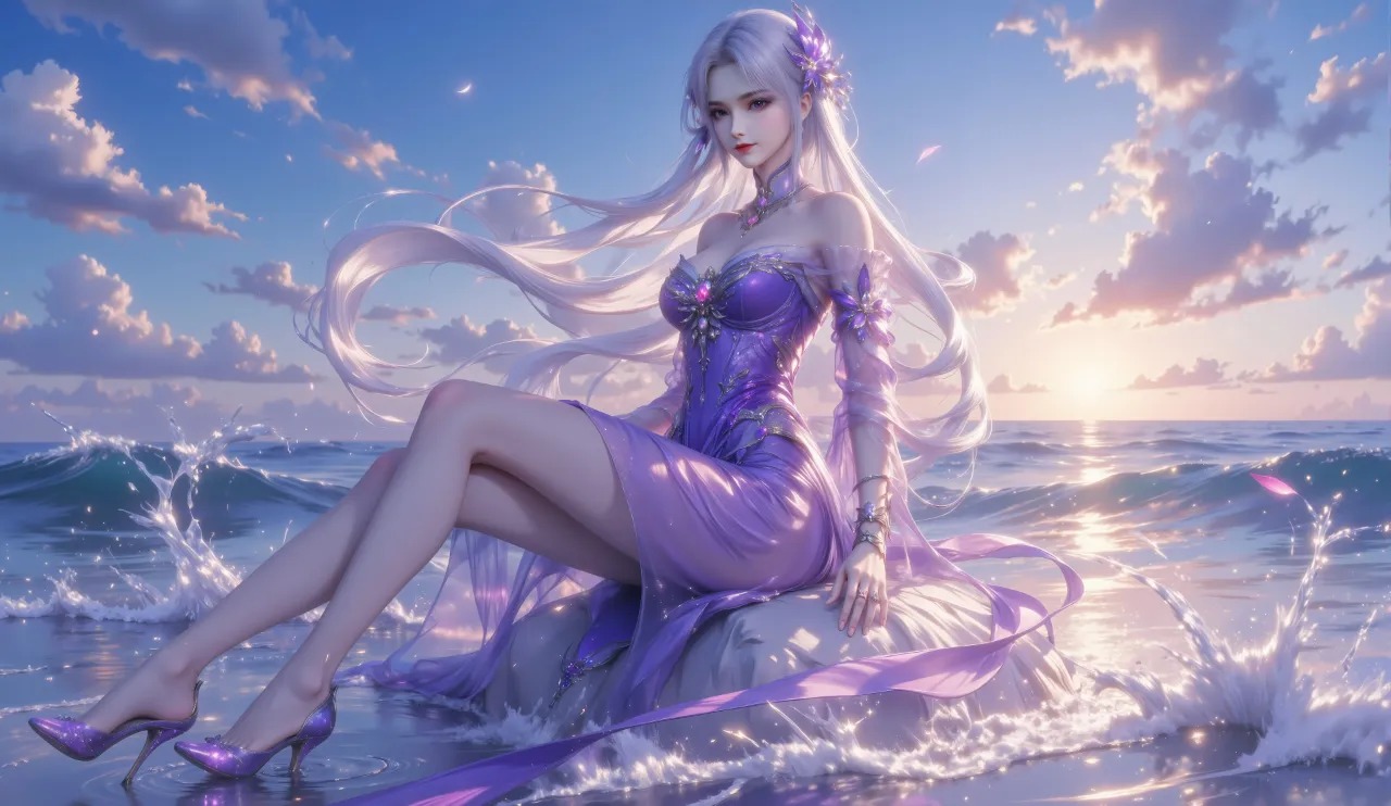 《斗破苍穹》小医仙高清图片 适配手机壁纸、屏保、锁屏 国漫小医仙角色形象图_71