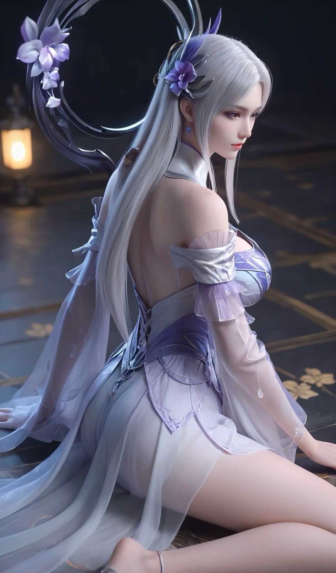 《斗破苍穹》小医仙高清图片 适配手机壁纸、屏保、锁屏 国漫小医仙角色形象图_48