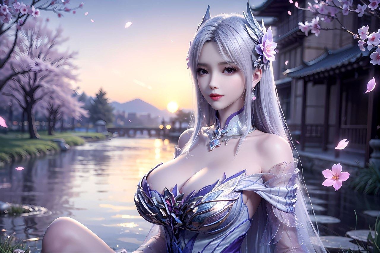 《斗破苍穹》小医仙高清图片 适配手机壁纸、屏保、锁屏 国漫小医仙角色形象图_47