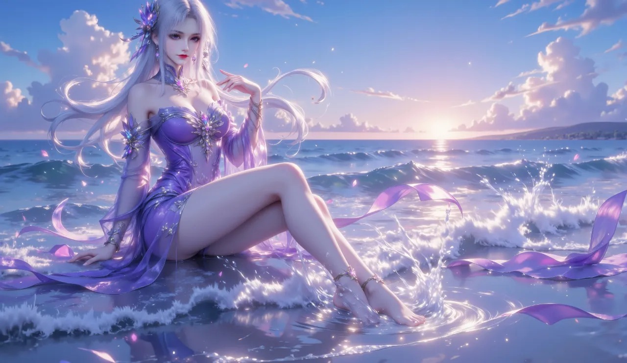 《斗破苍穹》小医仙高清图片 适配手机壁纸、屏保、锁屏 国漫小医仙角色形象图_41