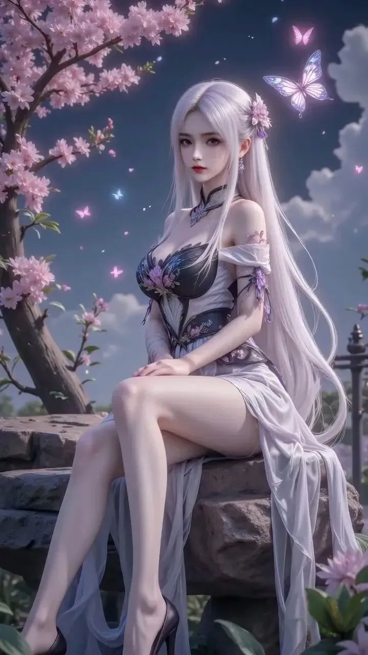 《斗破苍穹》小医仙高清图片 适配手机壁纸、屏保、锁屏 国漫小医仙角色形象图_40