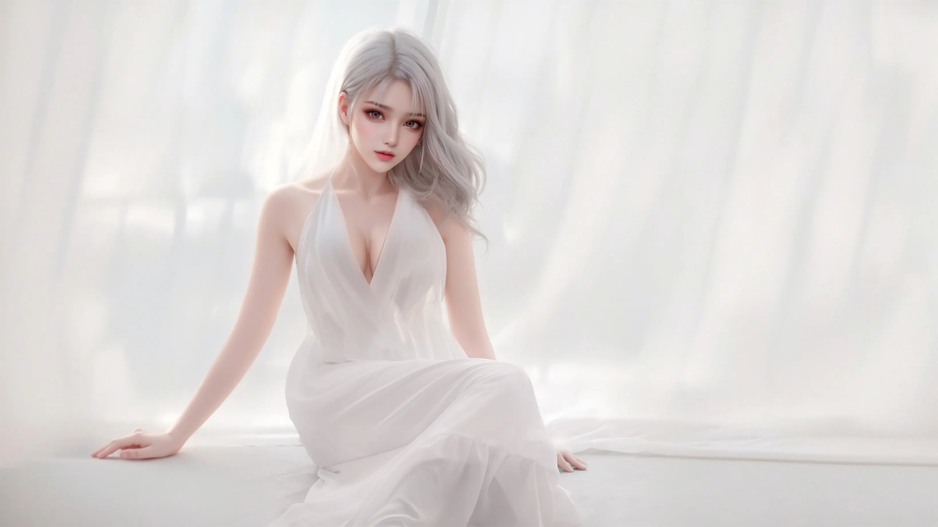 《斗破苍穹》小医仙高清图片 适配手机壁纸、屏保、锁屏 国漫小医仙角色形象图_03