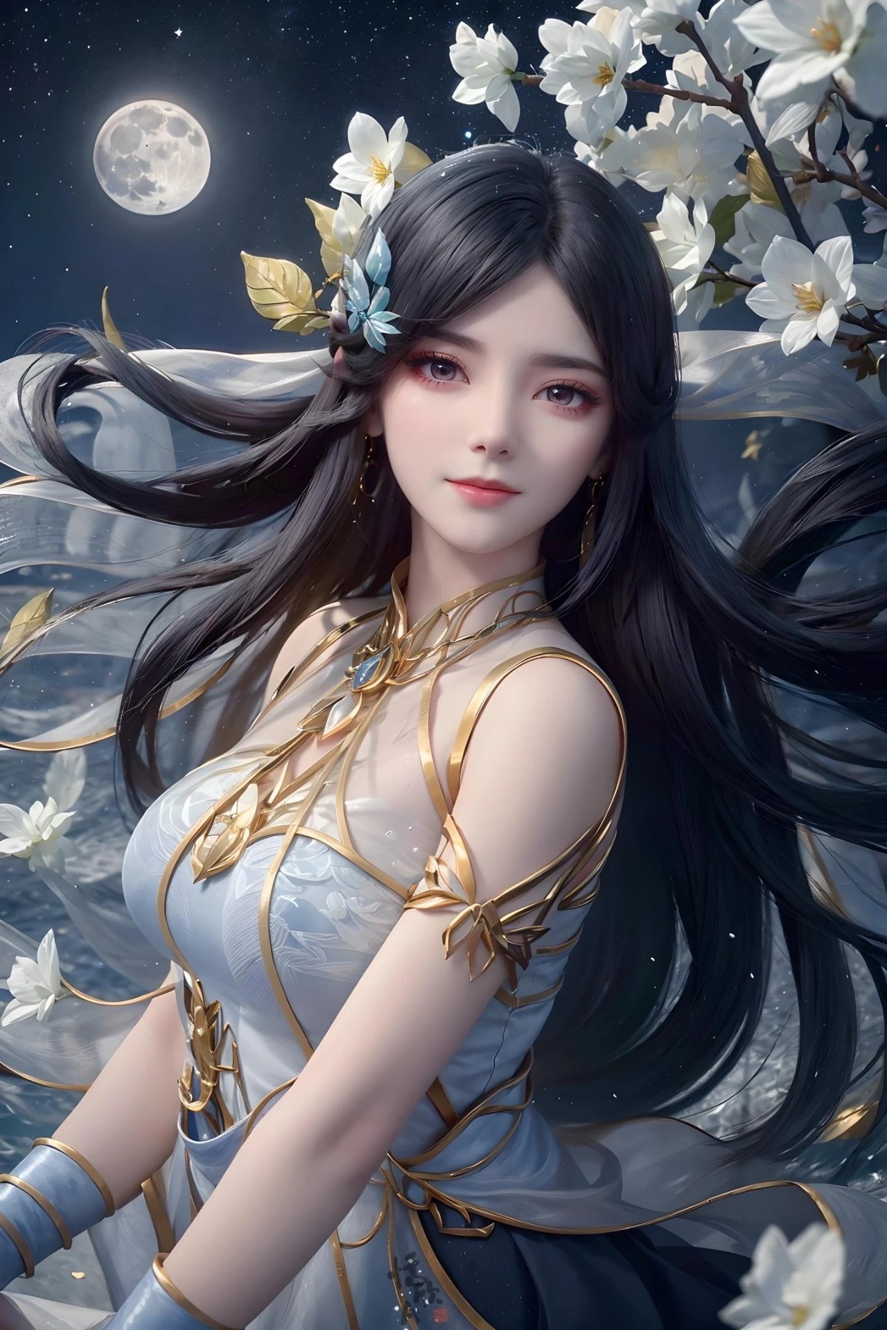 《斗破苍穹》柳菲高清图片 适配手机壁纸、屏保、锁屏 国漫柳菲角色形象图_11