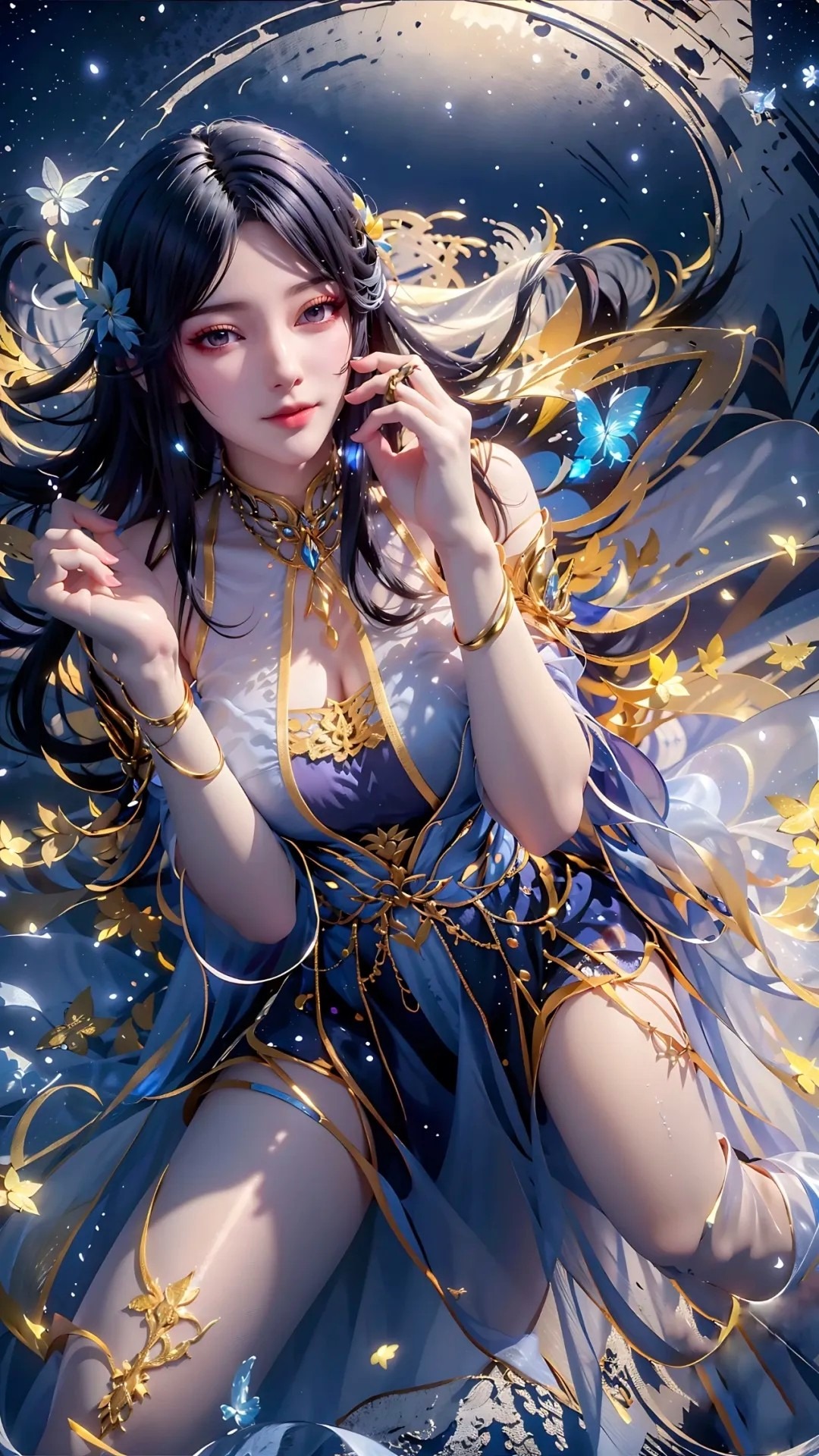 《斗破苍穹》柳菲高清图片 适配手机壁纸、屏保、锁屏 国漫柳菲角色形象图_10