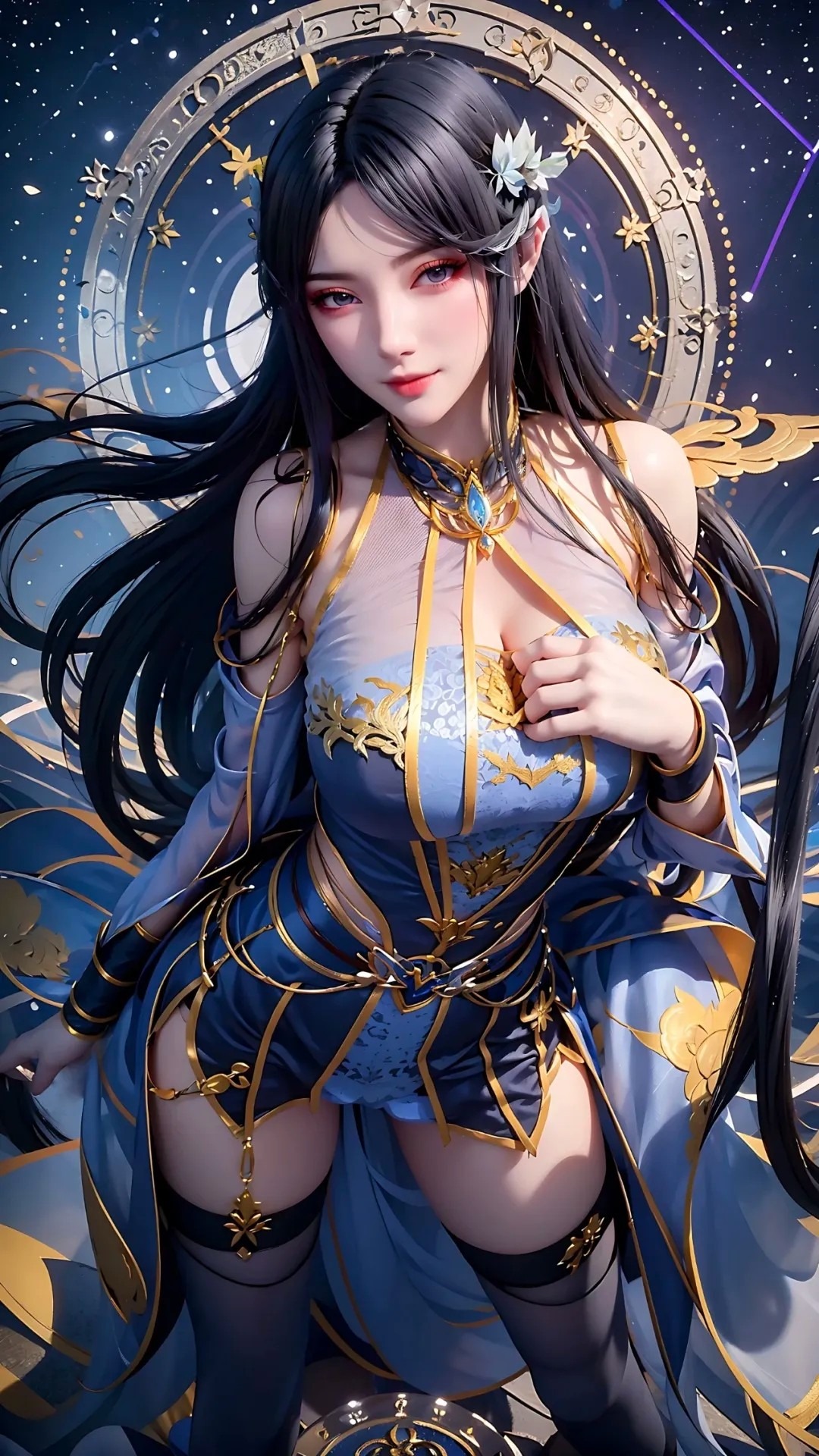 《斗破苍穹》柳菲高清图片 适配手机壁纸、屏保、锁屏 国漫柳菲角色形象图_08