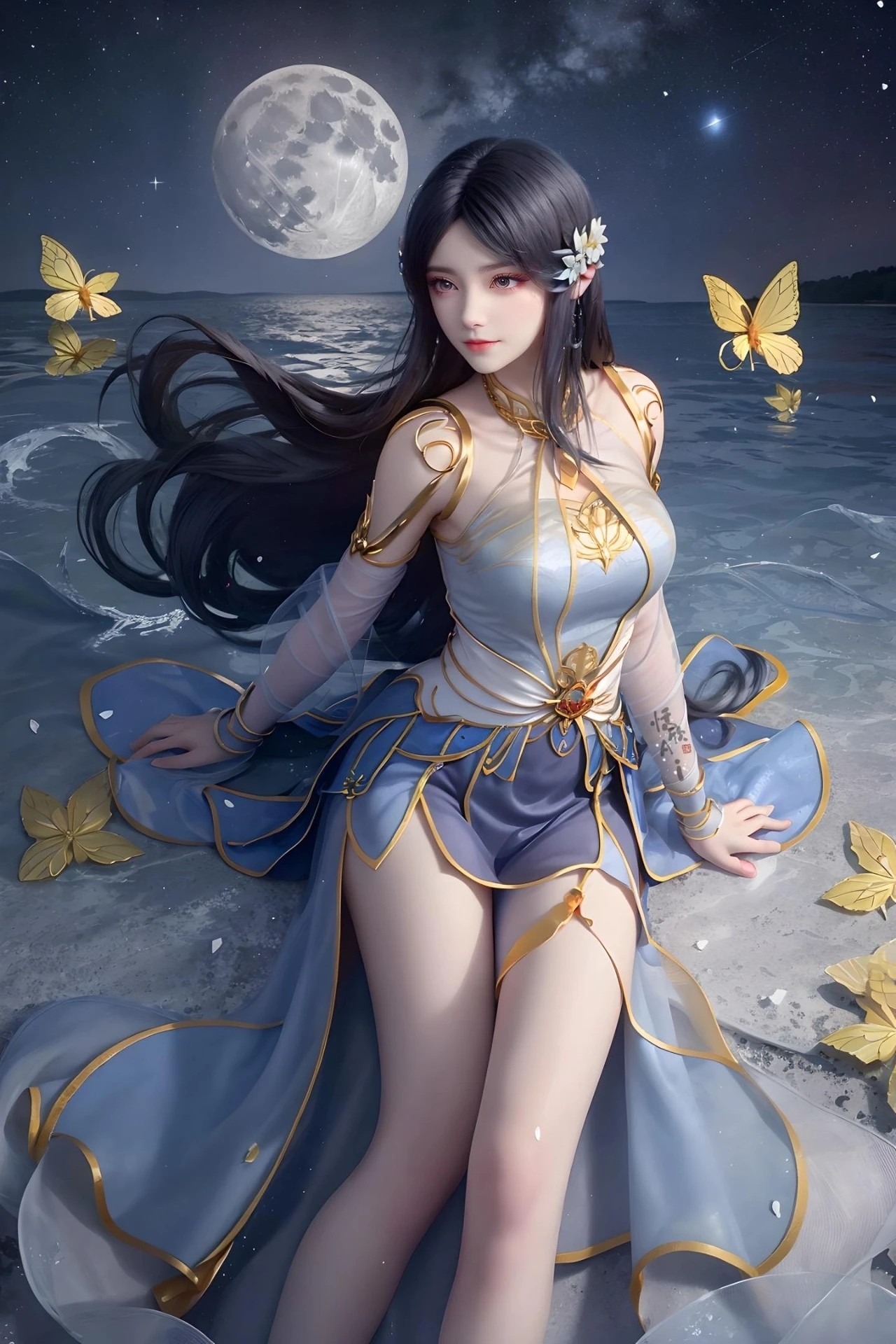 《斗破苍穹》柳菲高清图片 适配手机壁纸、屏保、锁屏 国漫柳菲角色形象图_05