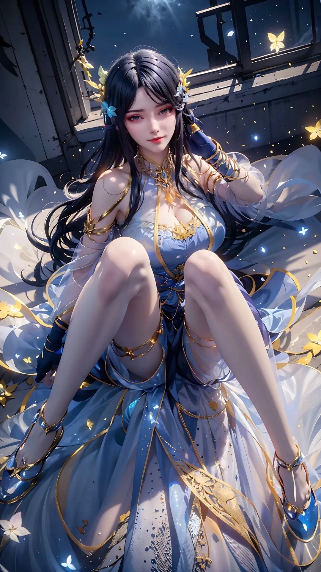 《斗破苍穹》柳菲高清图片 适配手机壁纸、屏保、锁屏 国漫柳菲角色形象图_03