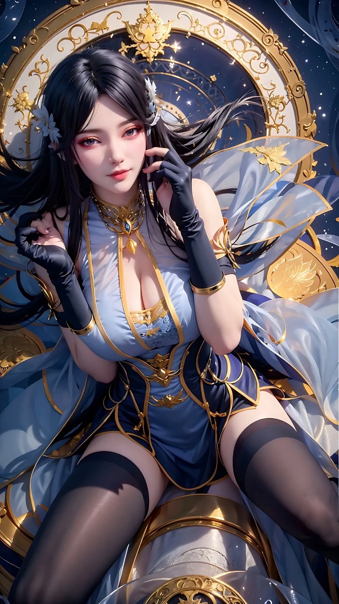 《斗破苍穹》柳菲高清图片 适配手机壁纸、屏保、锁屏 国漫柳菲角色形象图_02