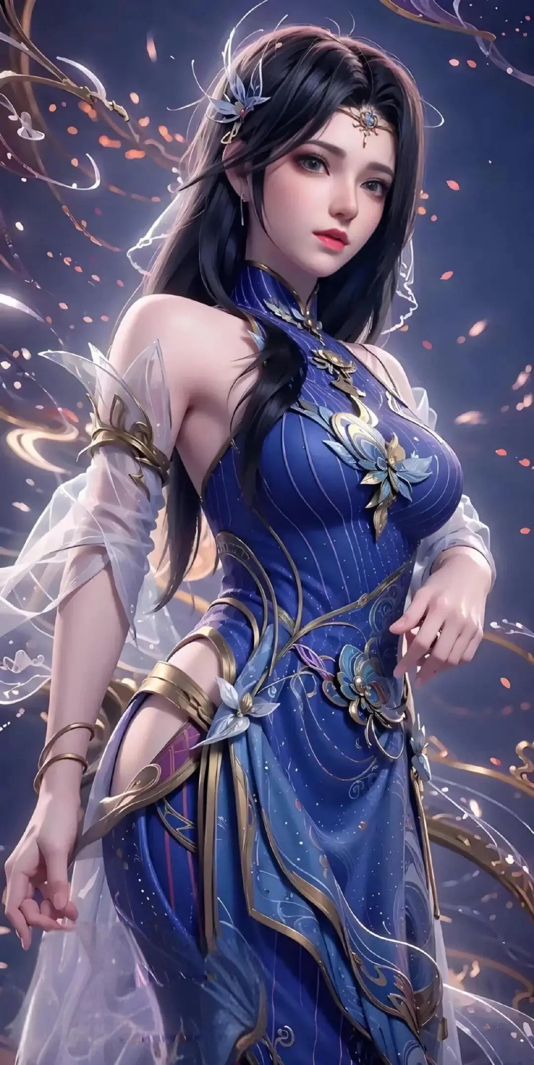 《斗破苍穹》玄衣高清图片 适配手机壁纸、屏保、锁屏 国漫玄衣角色形象图_39