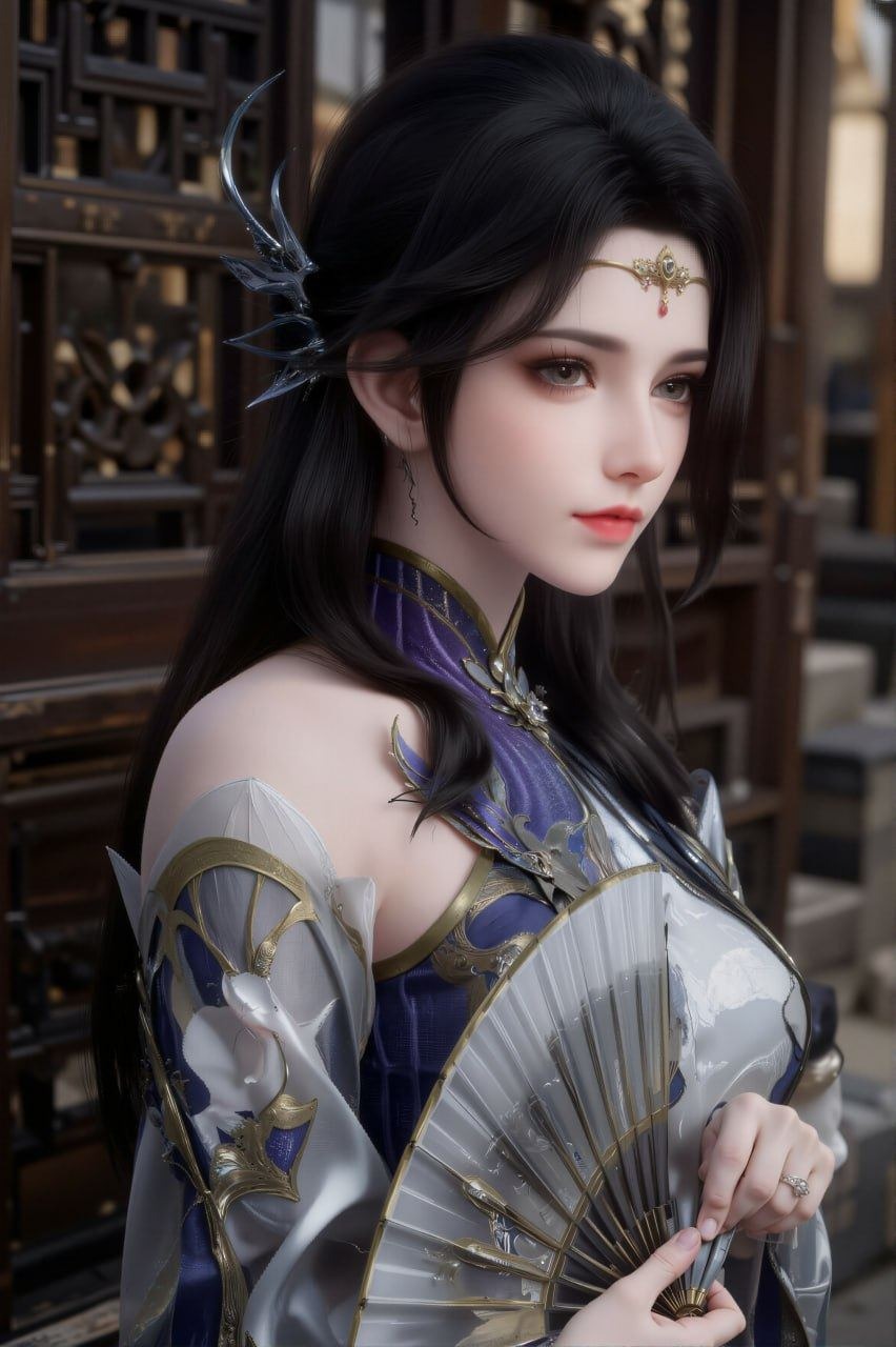 《斗破苍穹》玄衣高清图片 适配手机壁纸、屏保、锁屏 国漫玄衣角色形象图_18