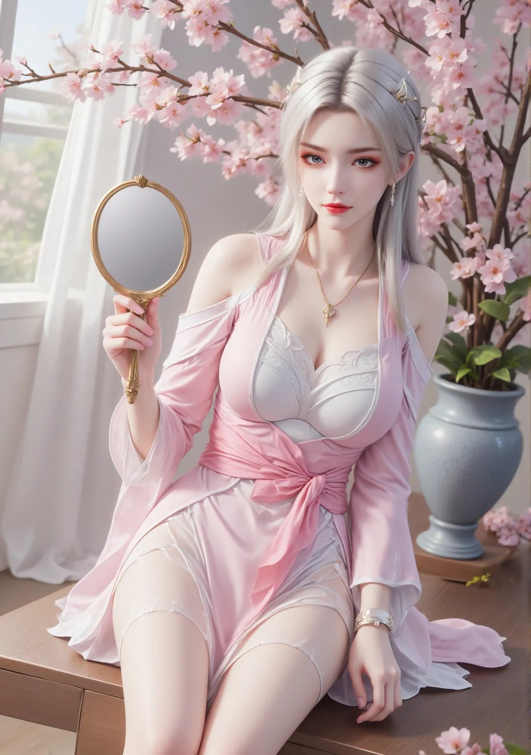 《斗破苍穹》美杜莎高清图片 适配手机壁纸、屏保、锁屏 国漫美杜莎角色形象图_112