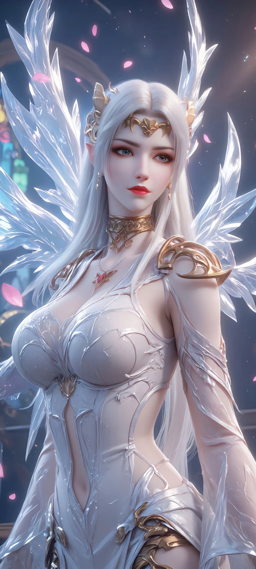 《斗破苍穹》美杜莎高清图片 适配手机壁纸、屏保、锁屏 国漫美杜莎角色形象图_100