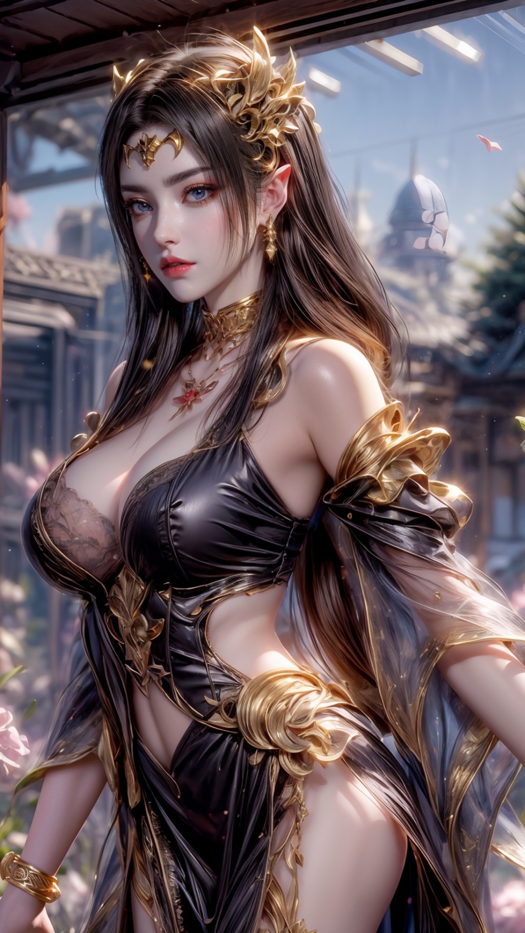 《斗破苍穹》美杜莎高清图片 适配手机壁纸、屏保、锁屏 国漫美杜莎角色形象图_98