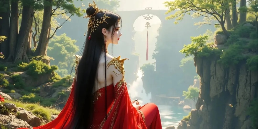 《斗破苍穹》美杜莎高清图片 适配手机壁纸、屏保、锁屏 国漫美杜莎角色形象图_89