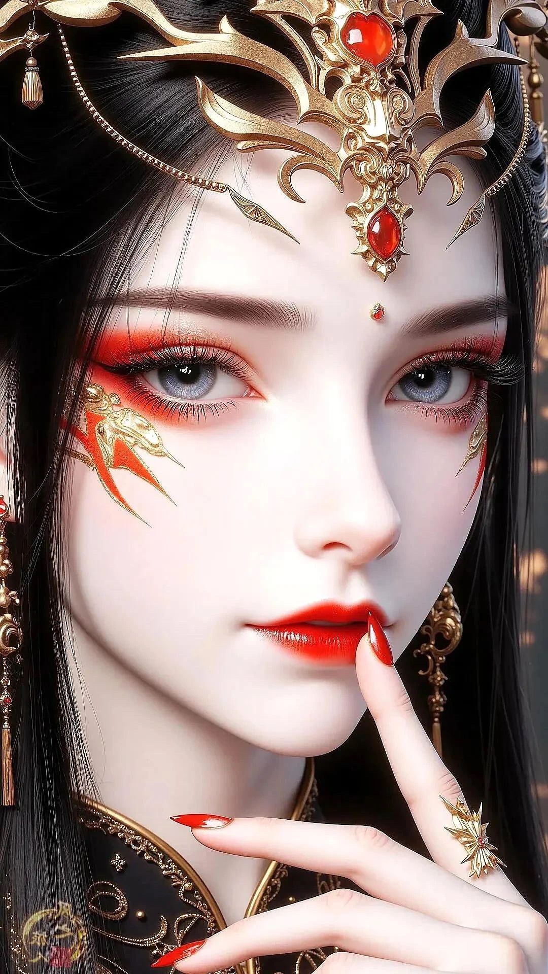 《斗破苍穹》美杜莎高清图片 适配手机壁纸、屏保、锁屏 国漫美杜莎角色形象图_68