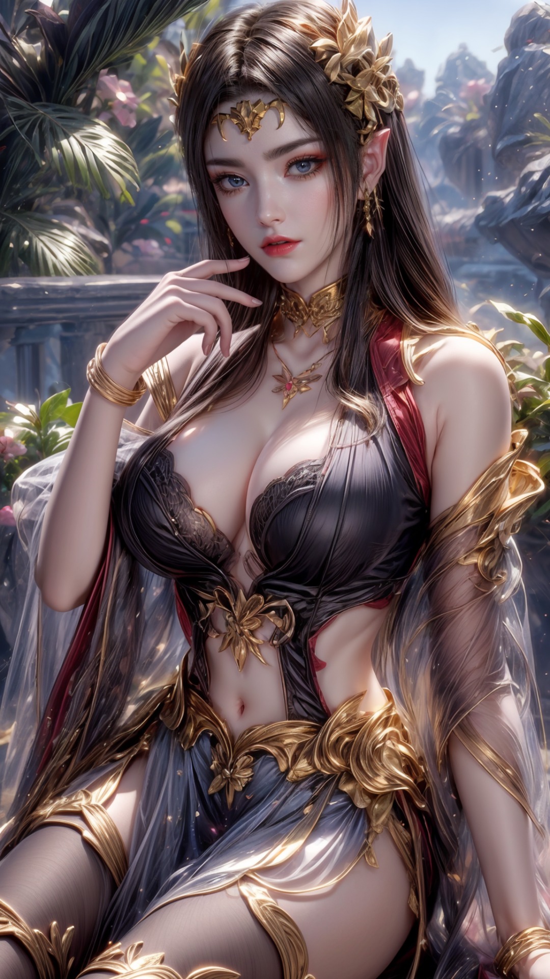 《斗破苍穹》美杜莎高清图片 适配手机壁纸、屏保、锁屏 国漫美杜莎角色形象图_65