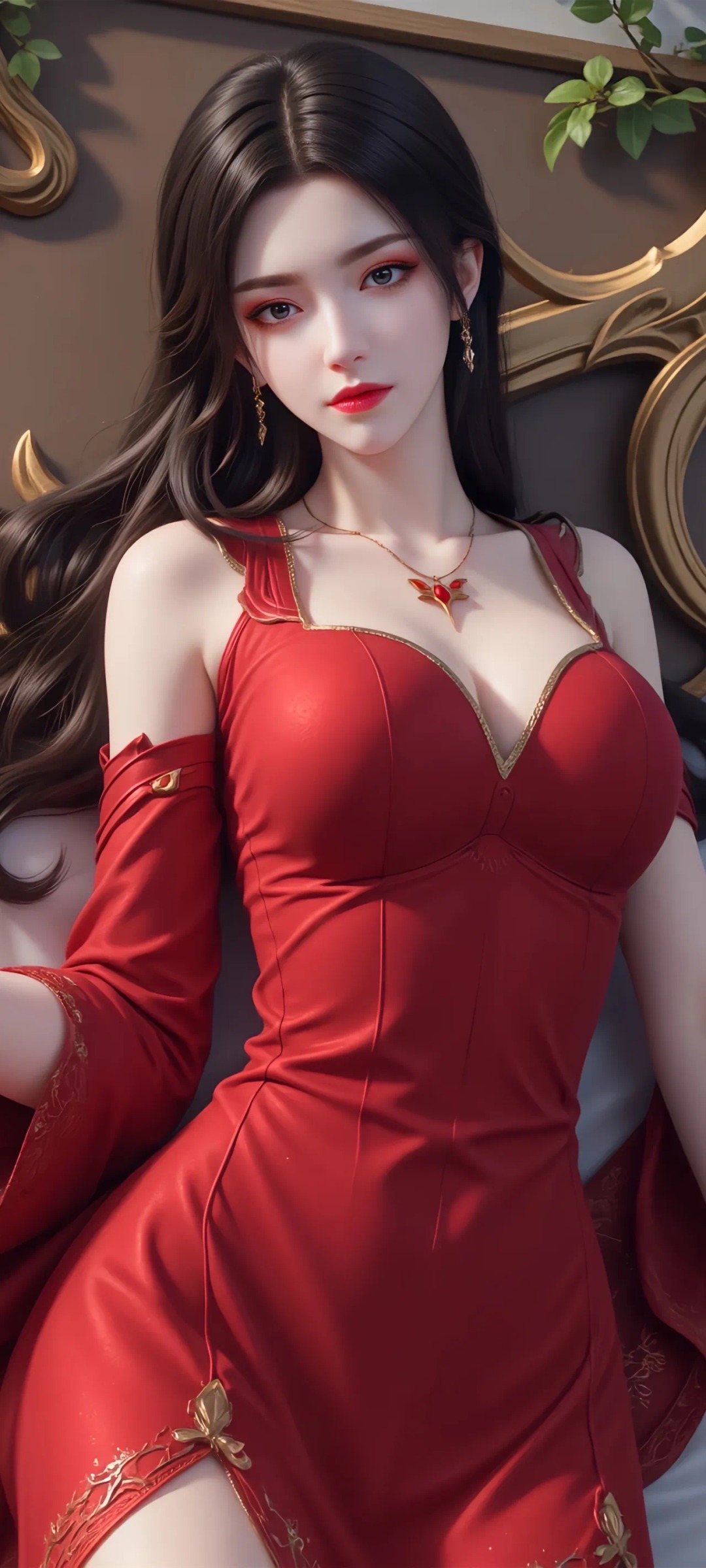 《斗破苍穹》美杜莎高清图片 适配手机壁纸、屏保、锁屏 国漫美杜莎角色形象图_59