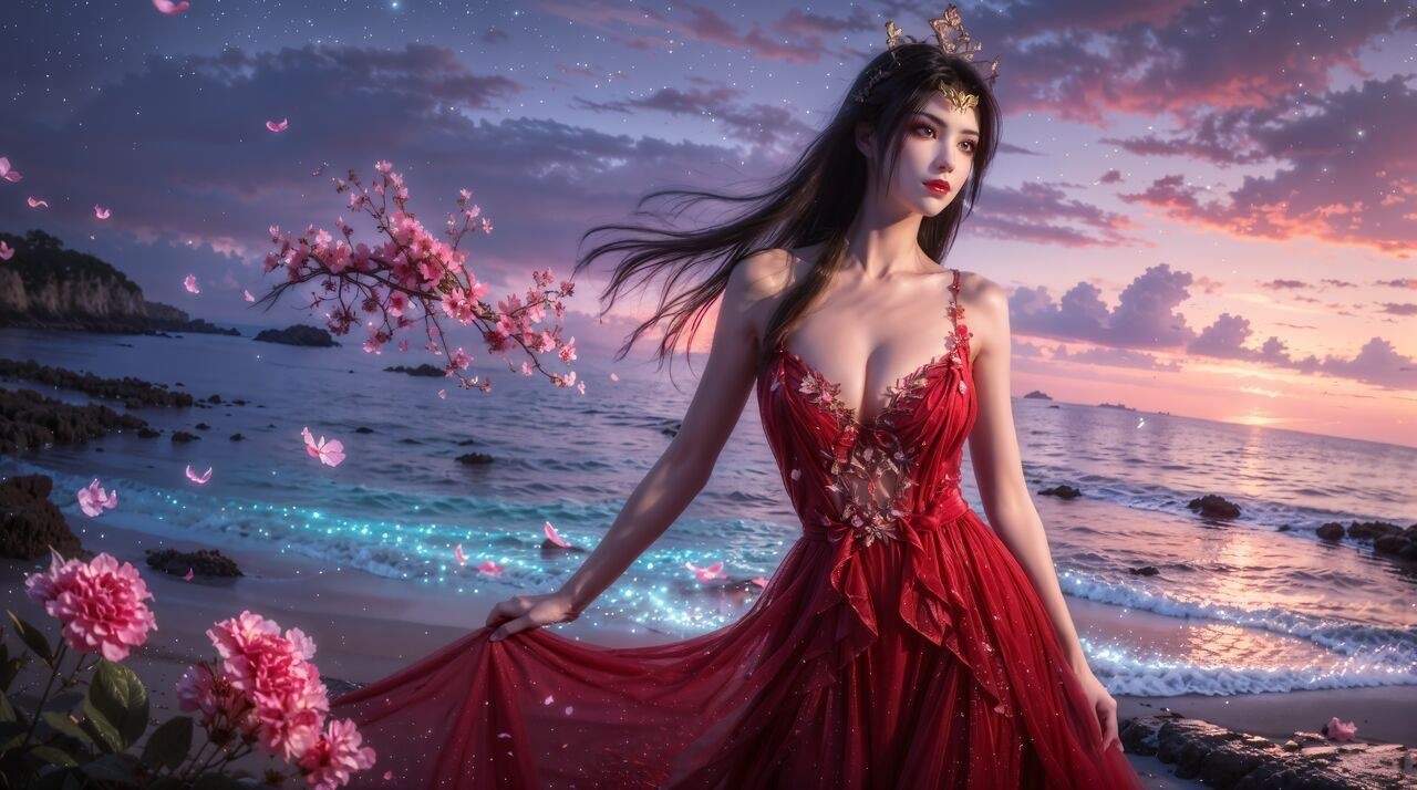 《斗破苍穹》美杜莎高清图片 适配手机壁纸、屏保、锁屏 国漫美杜莎角色形象图_58