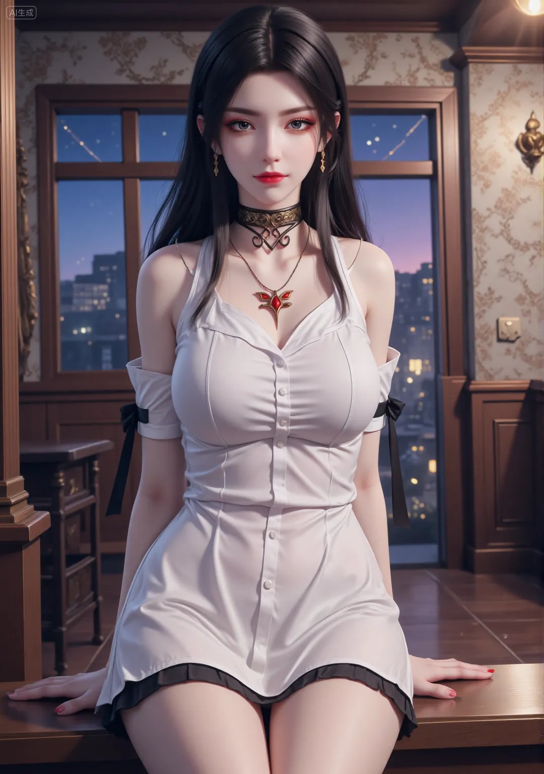 《斗破苍穹》美杜莎高清图片 适配手机壁纸、屏保、锁屏 国漫美杜莎角色形象图_52