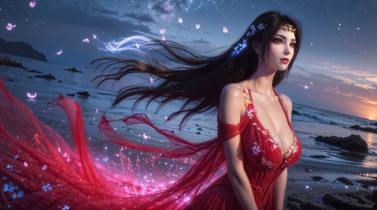 《斗破苍穹》美杜莎高清图片 适配手机壁纸、屏保、锁屏 国漫美杜莎角色形象图_51