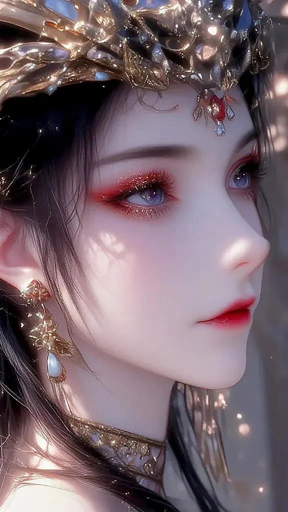 《斗破苍穹》美杜莎高清图片 适配手机壁纸、屏保、锁屏 国漫美杜莎角色形象图_47