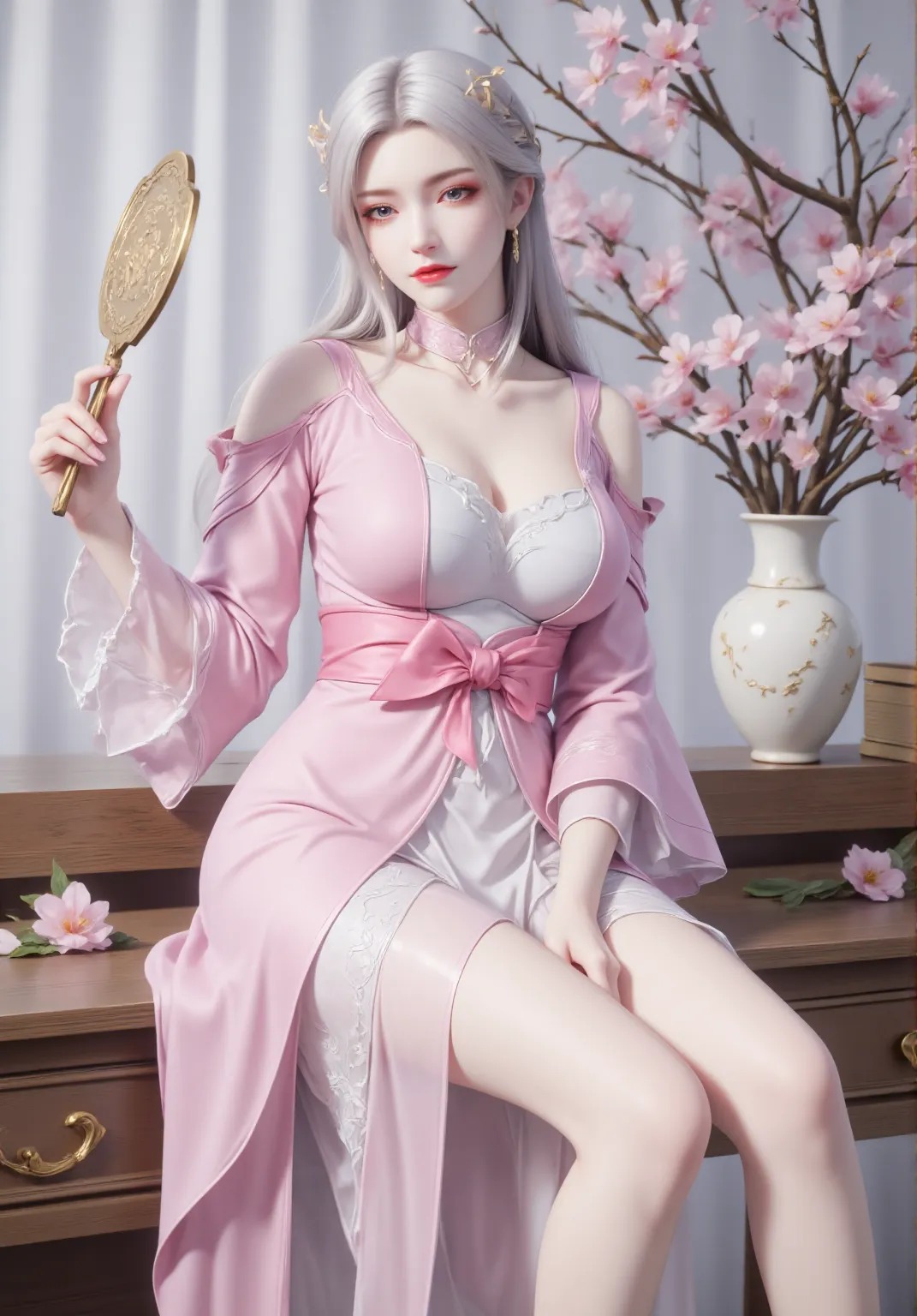 《斗破苍穹》美杜莎高清图片 适配手机壁纸、屏保、锁屏 国漫美杜莎角色形象图_37