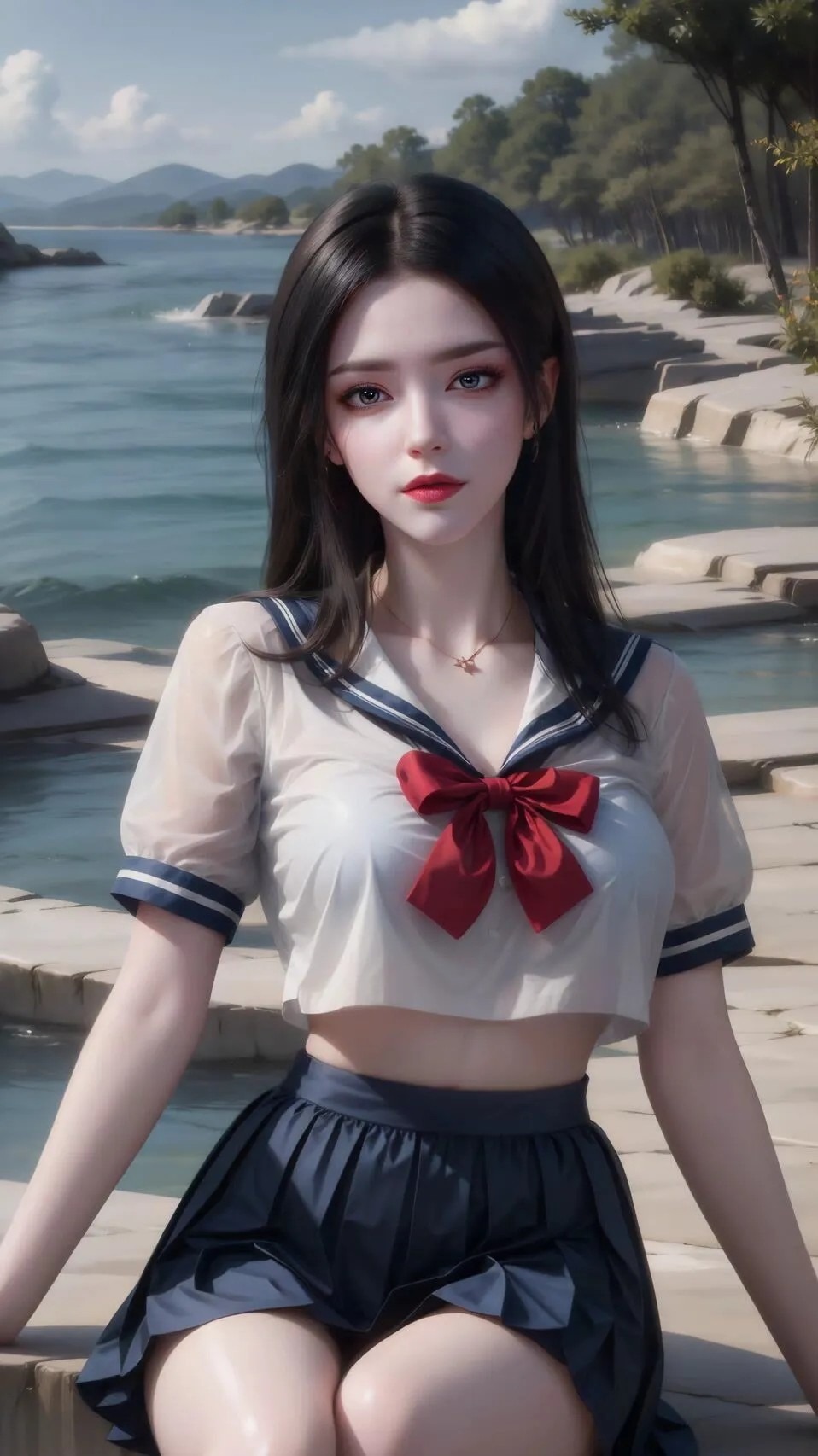 《斗破苍穹》美杜莎高清图片 适配手机壁纸、屏保、锁屏 国漫美杜莎角色形象图_29