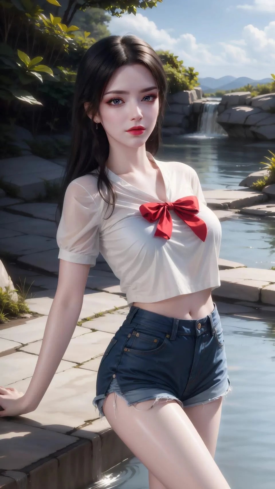 《斗破苍穹》美杜莎高清图片 适配手机壁纸、屏保、锁屏 国漫美杜莎角色形象图_28